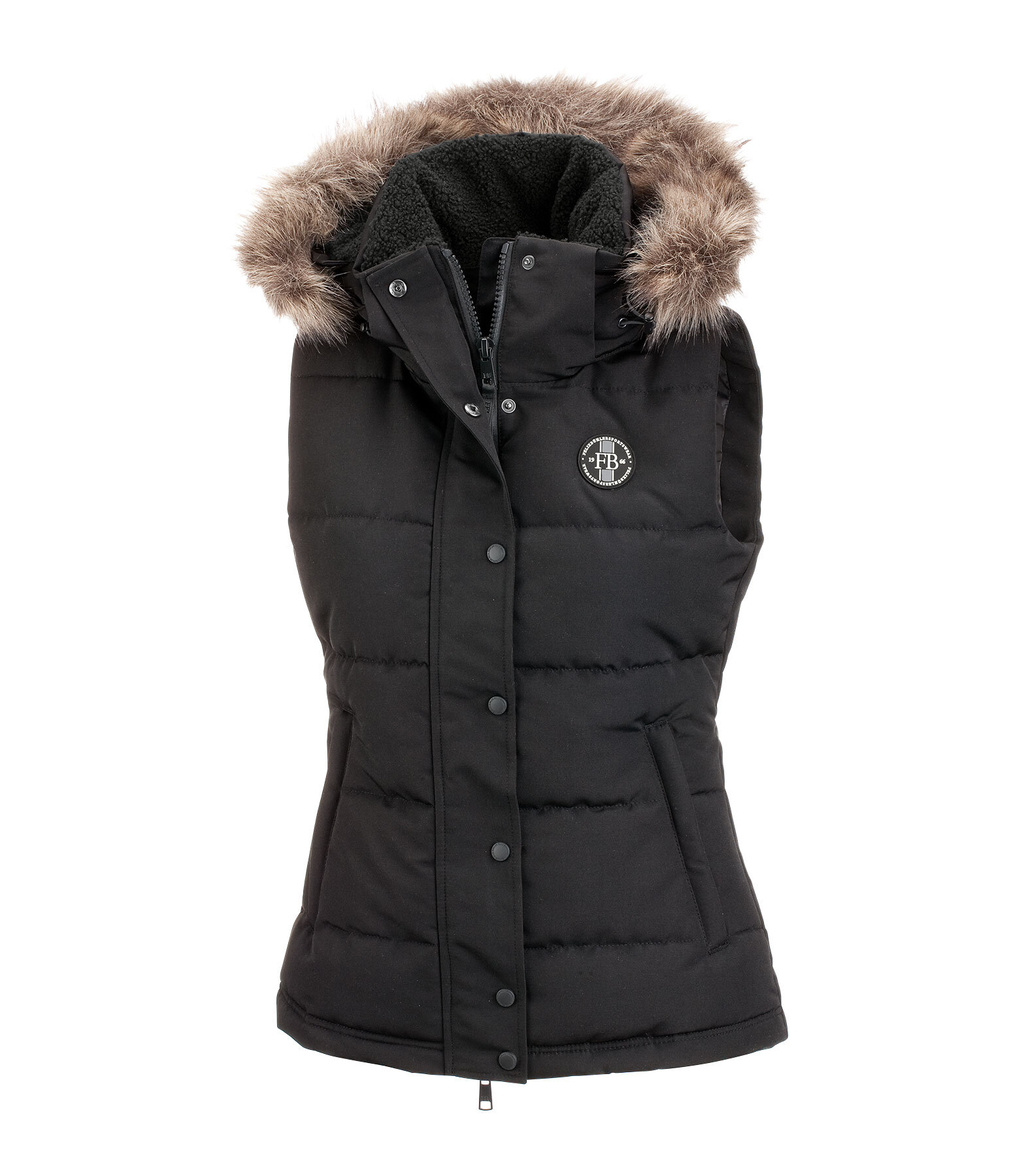 bodywarmer Linn met capuchon