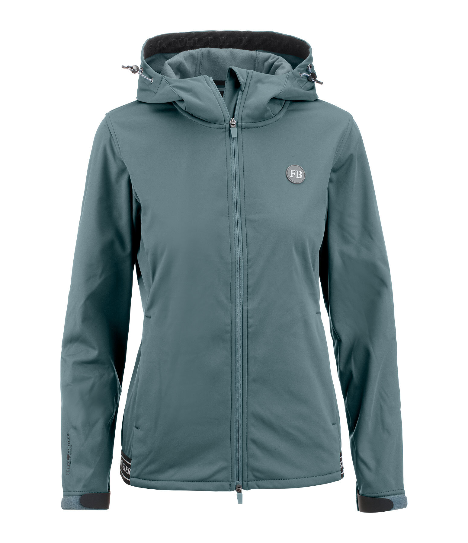 softshell jas Elsa met capuchon