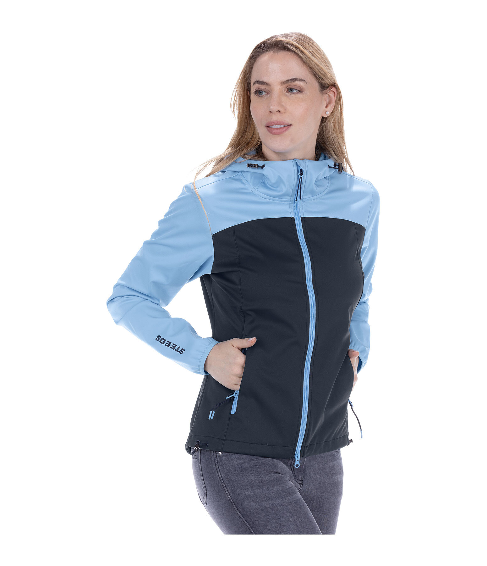 softshell jas Dana met capuchon