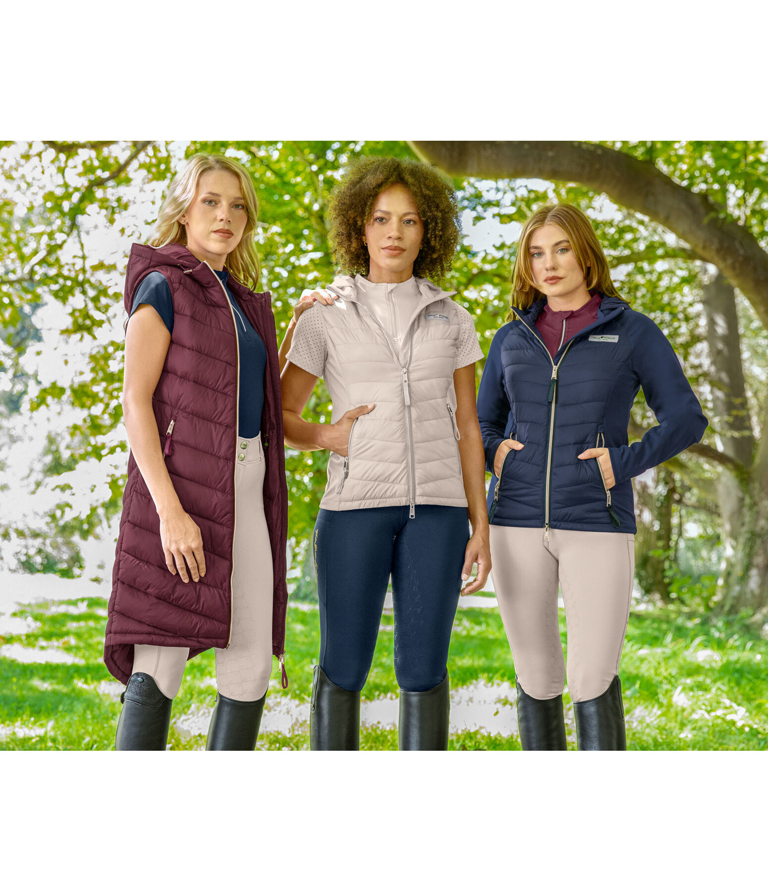 Lichte en lange bodywarmer Lana
