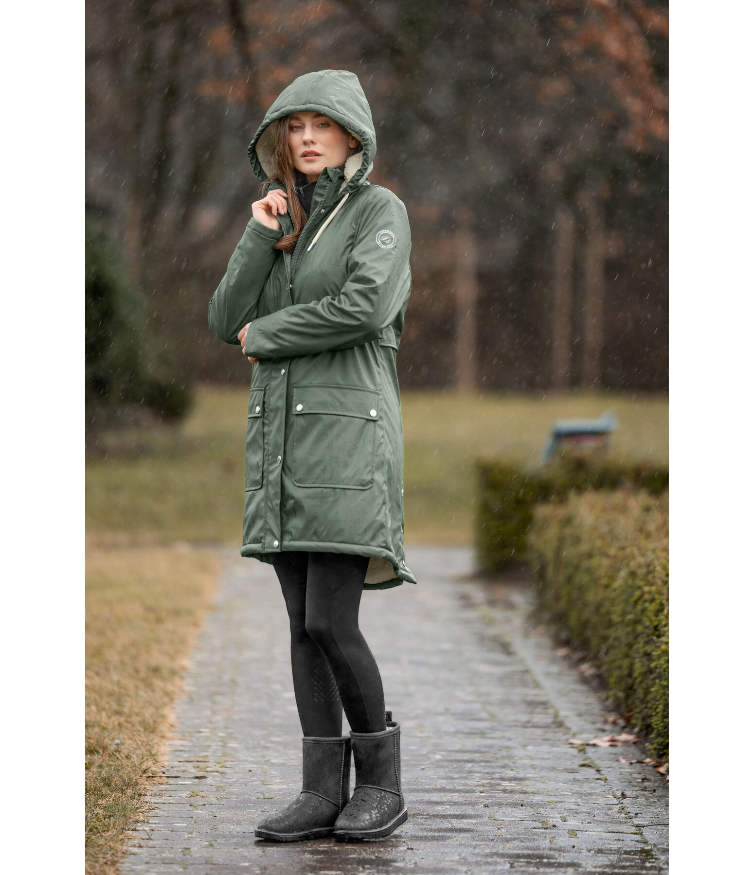 teddybont regenjas Paris met capuchon