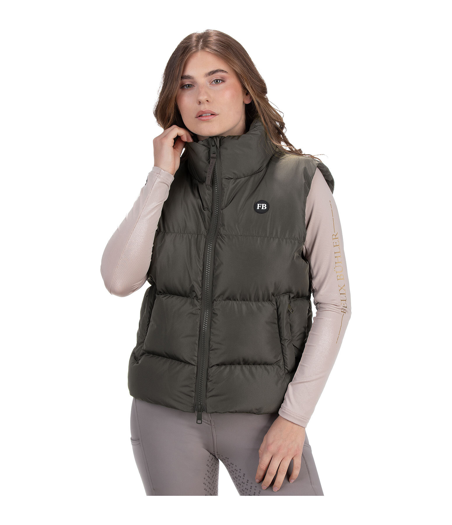 cropped bodywarmer Liana