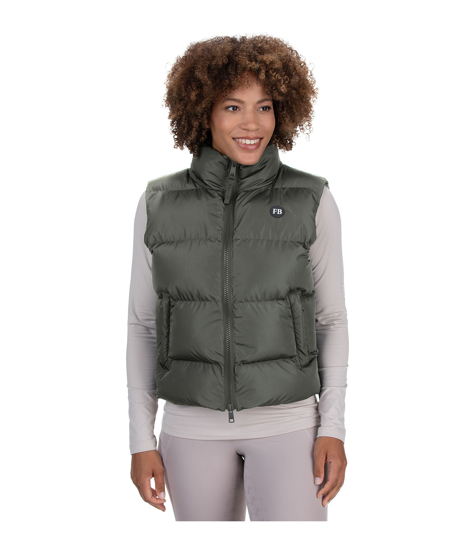 cropped bodywarmer Liana