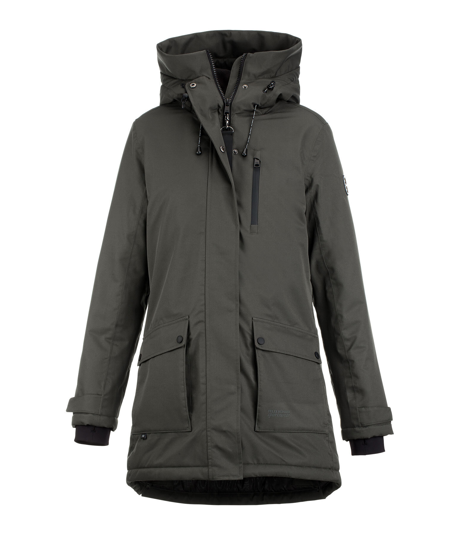 functionele rijparka Anouk met capuchon