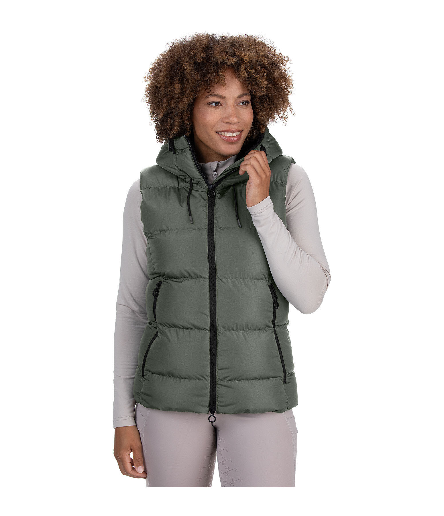 bodywarmer Mira III met capuchon