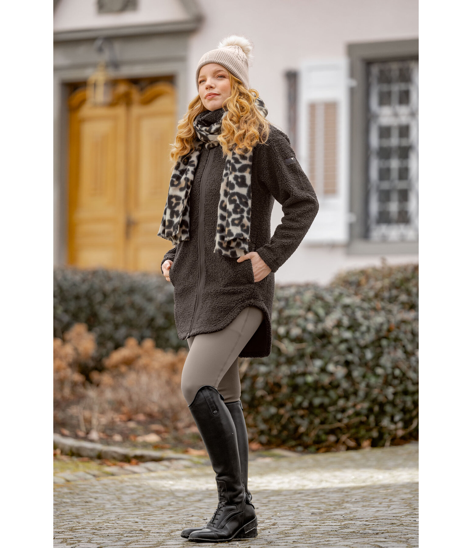 teddyfleece mantel Chiara