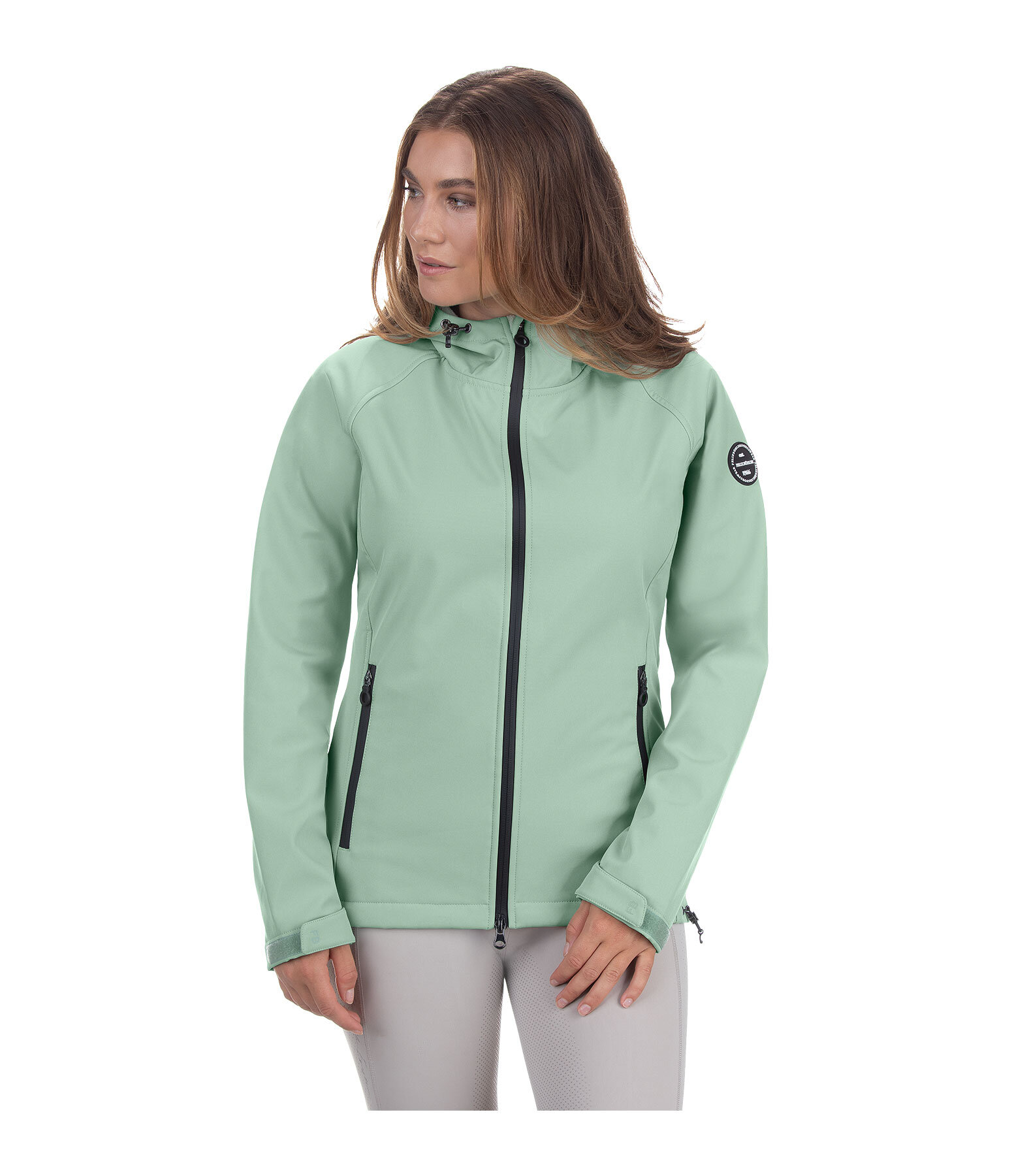 softshelljas Merle met capuchon