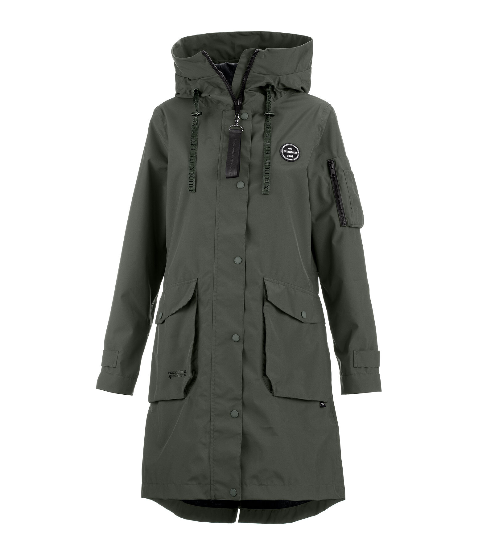 functionele rijparka Emily met capuchon