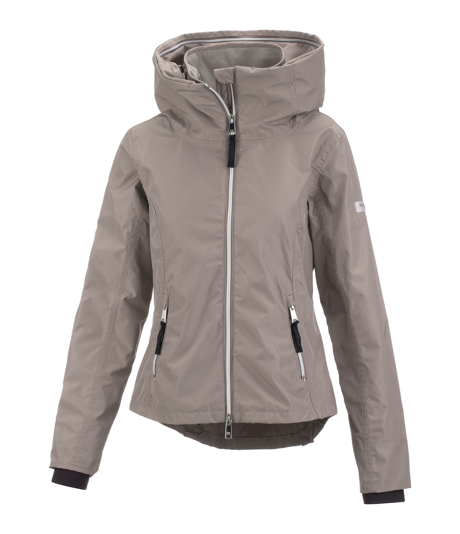 functionele rij-jas Hanne met capuchon