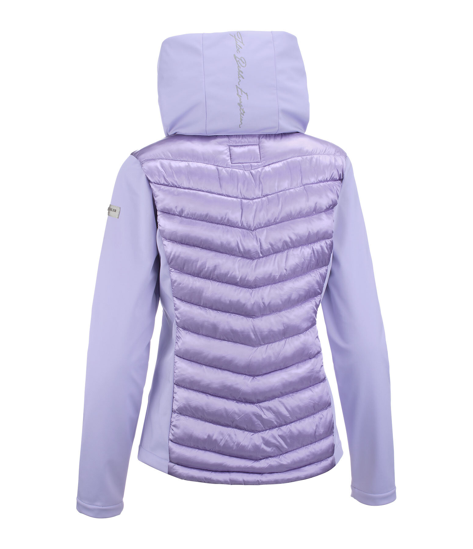 softshell combi rij-jas Cora met capuchon
