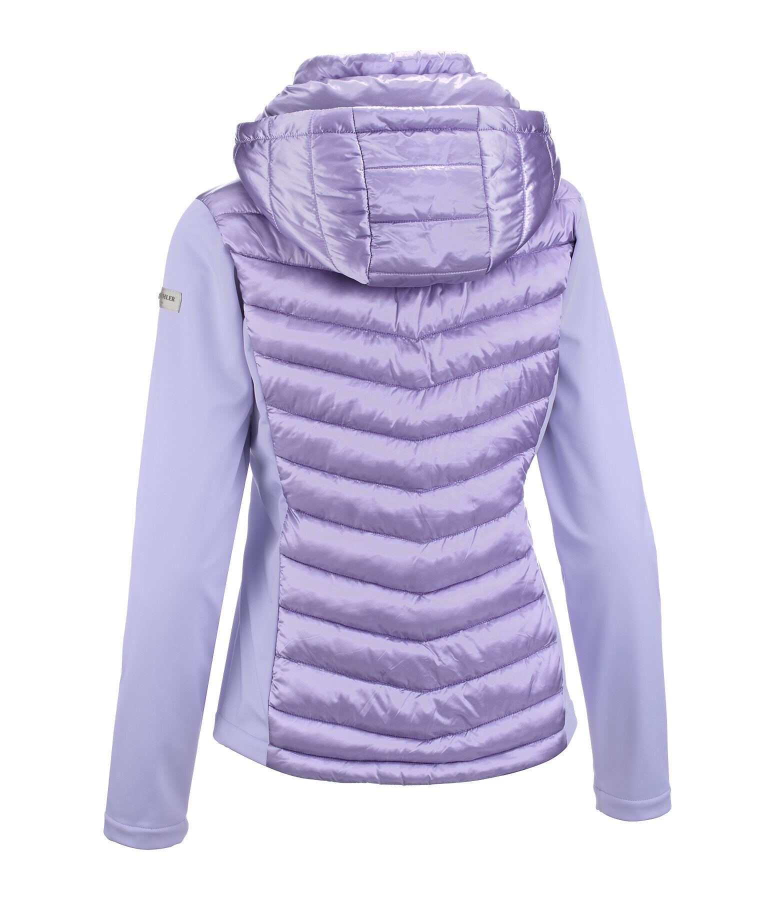 softshell combi rij-jas Cora met capuchon