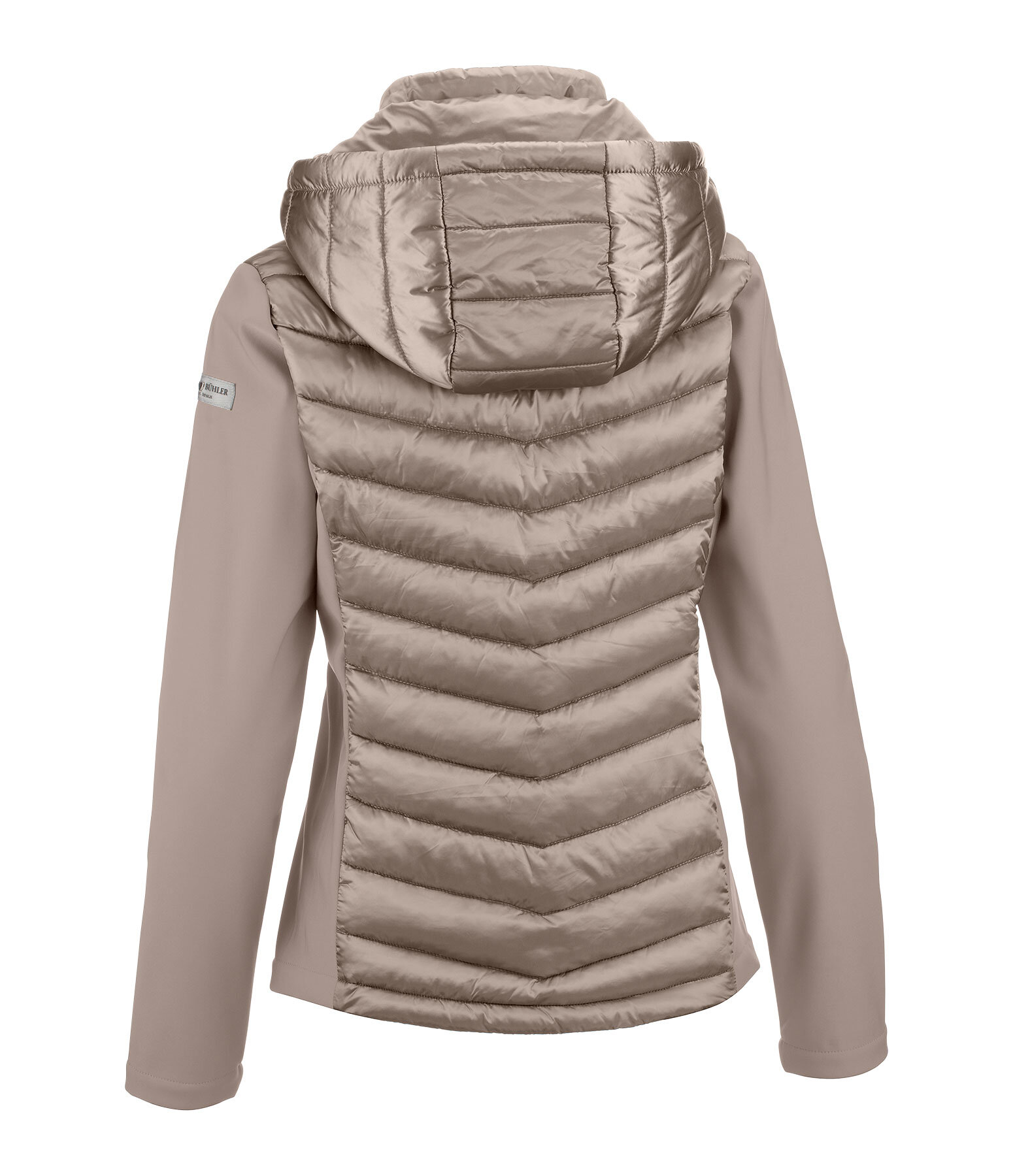 softshell combi rij-jas Cora met capuchon