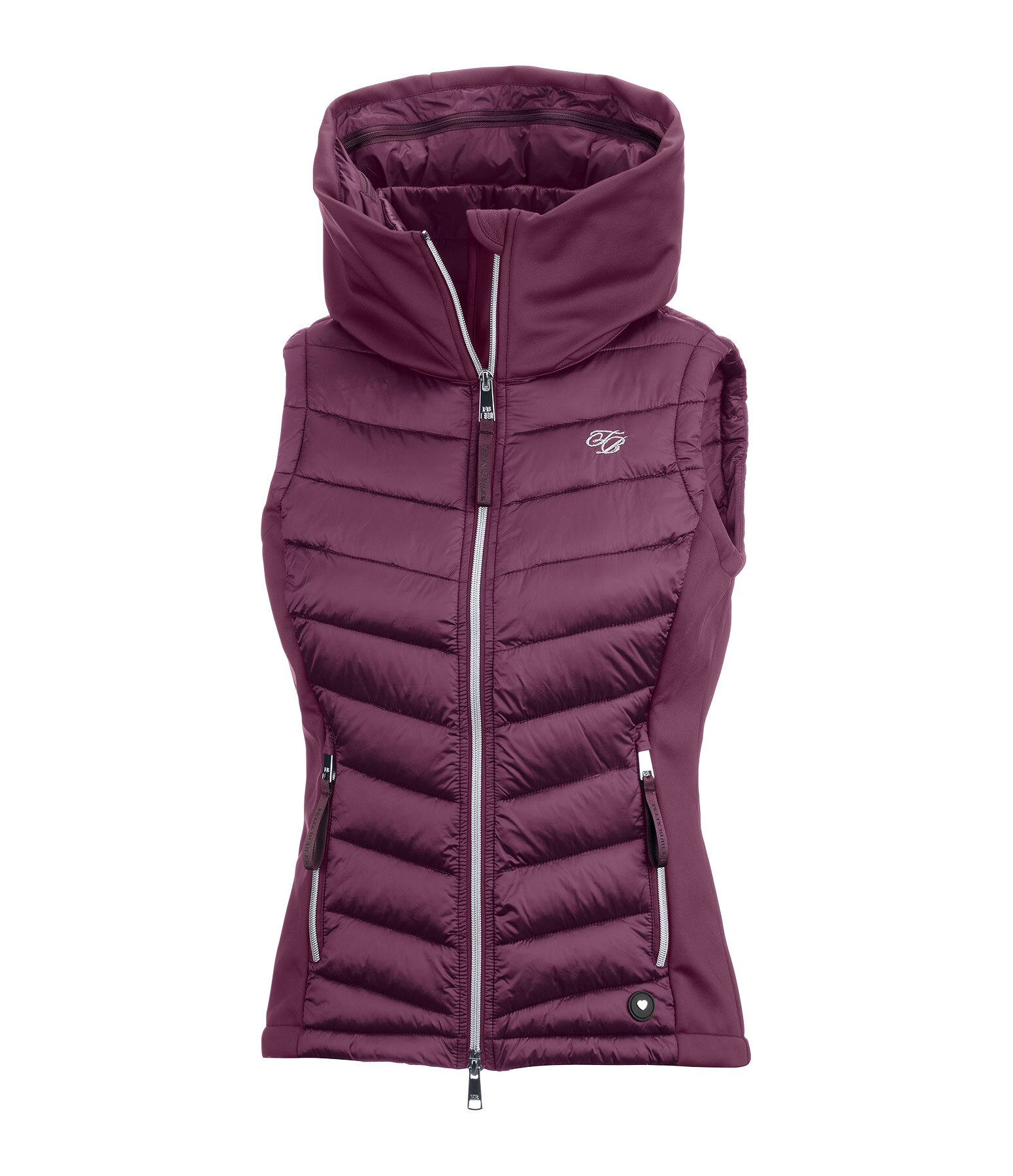 softshell combi bodywarmer Zoey met capuchon
