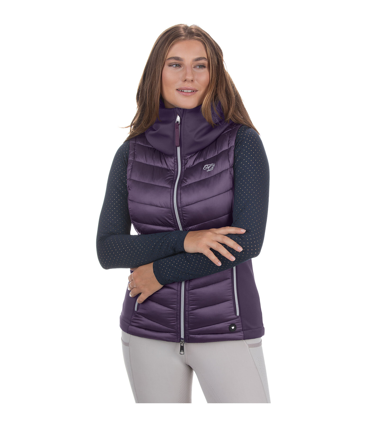 softshell combi bodywarmer Zoey met capuchon