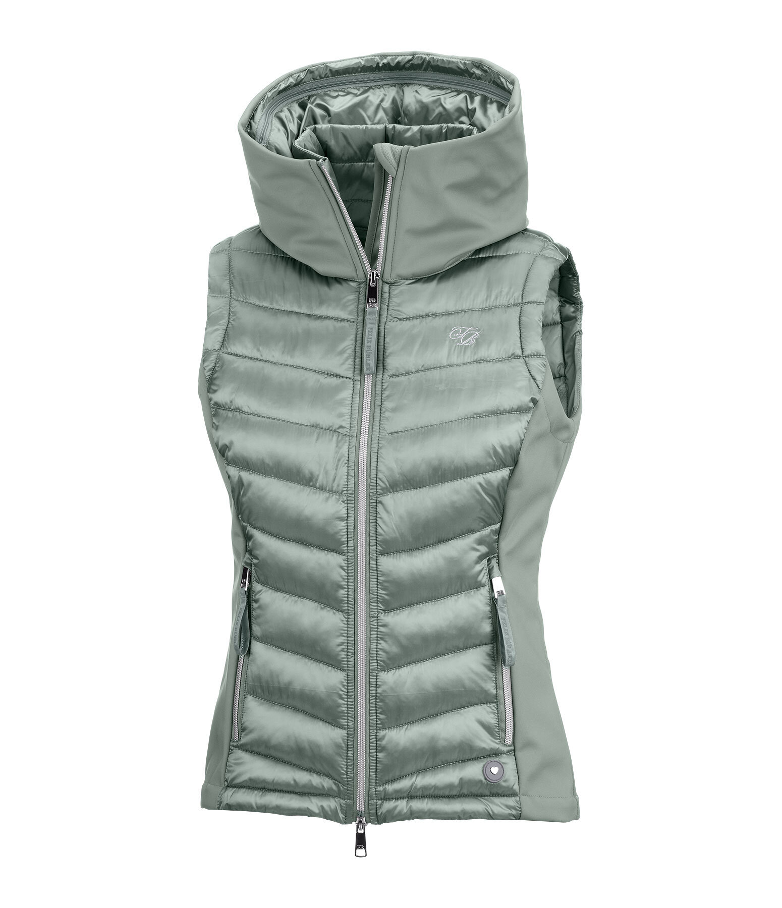 softshell combi bodywarmer Zoey met capuchon