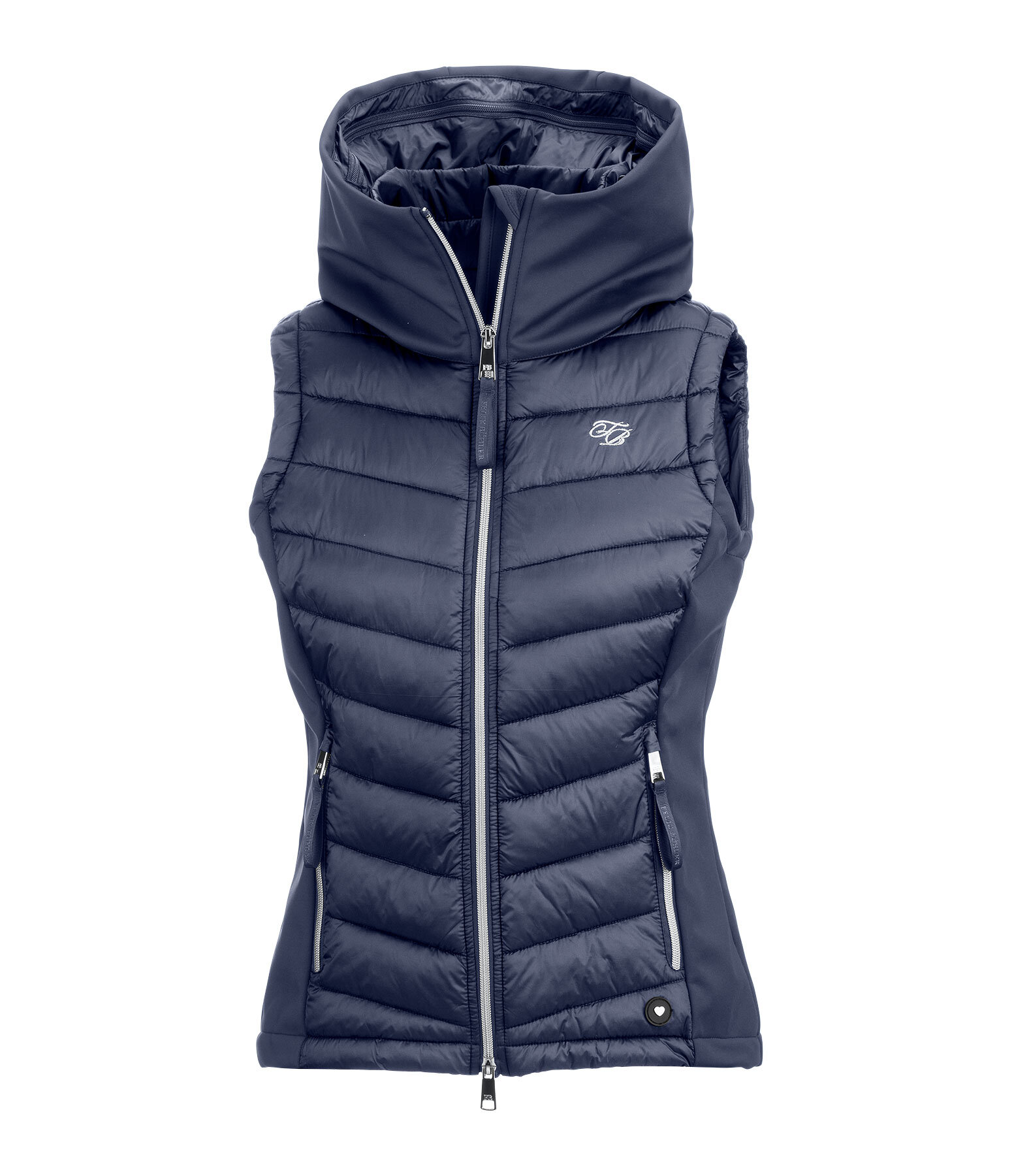 softshell combi bodywarmer Zoey met capuchon
