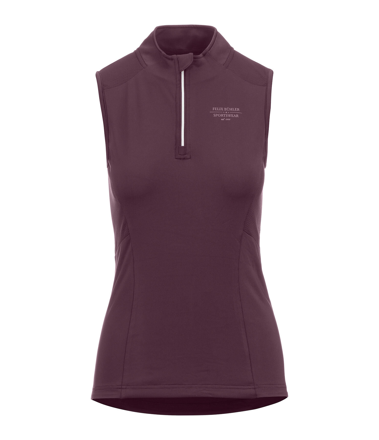 functioneel shirt Lana met rits