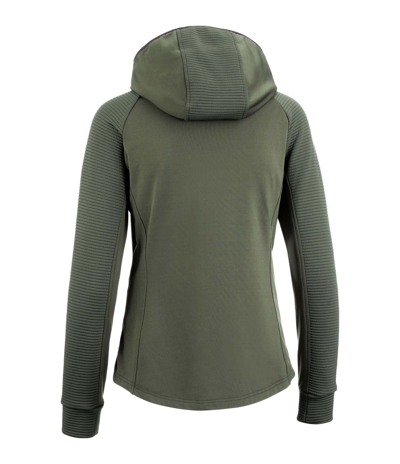 combi stretchjas Lene met capuchon