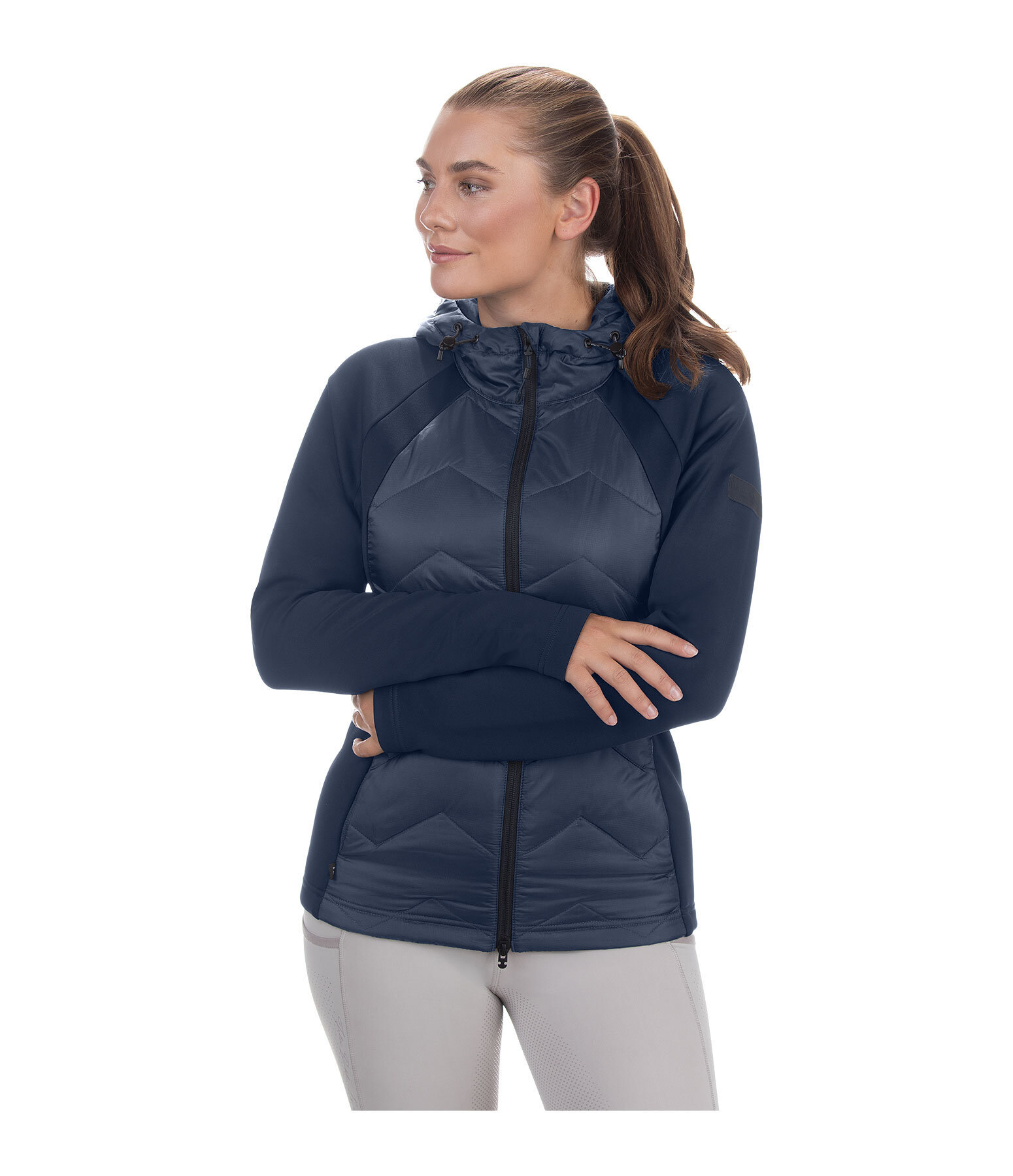 combi jas Megan met capuchon
