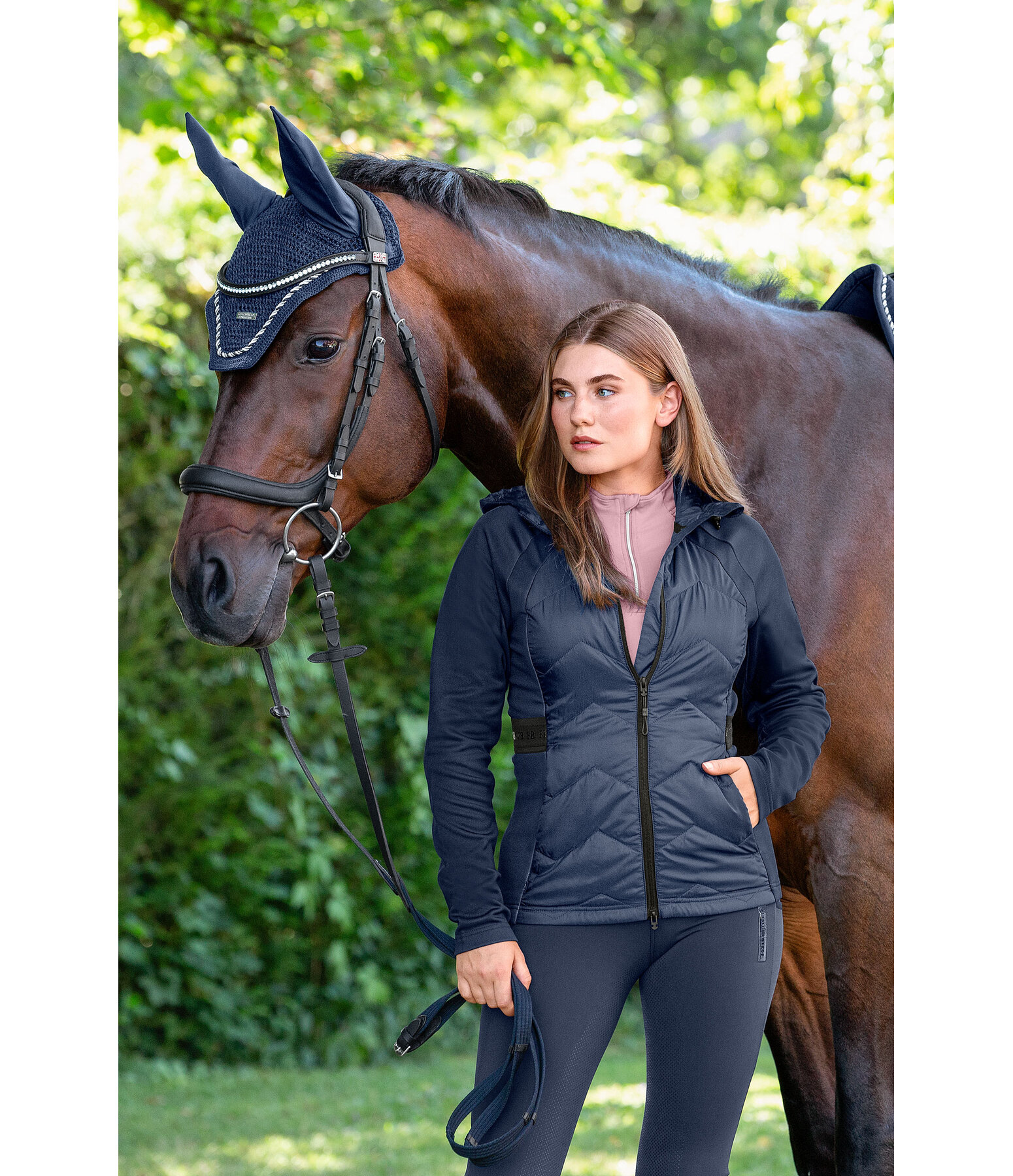 combi jas Megan met capuchon