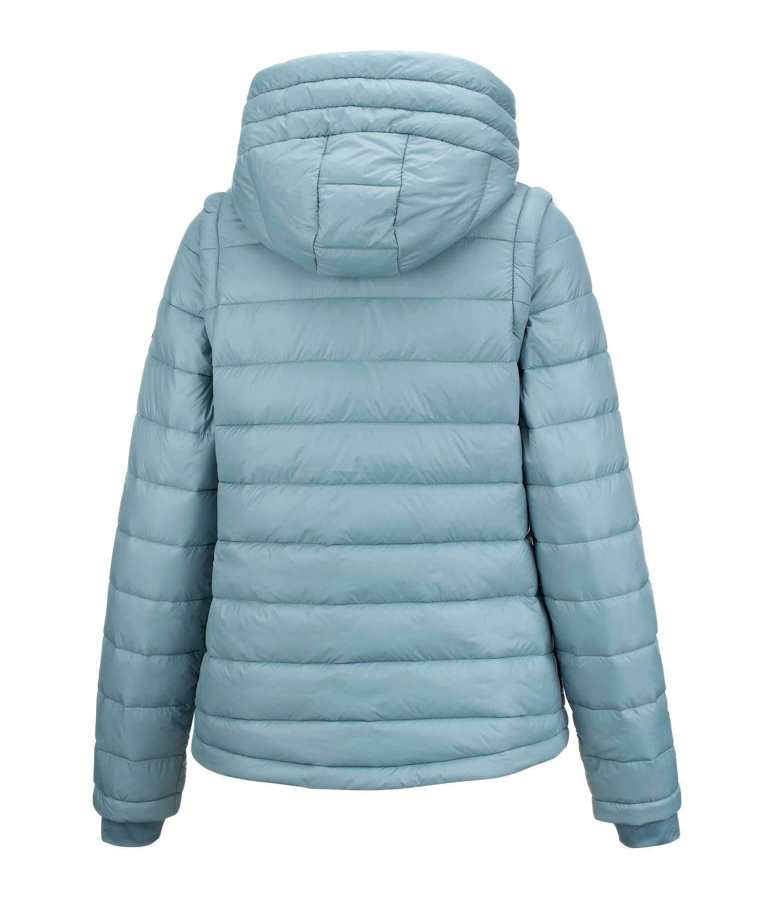 2 in 1 gewatteerde jas Cecile met capuchon