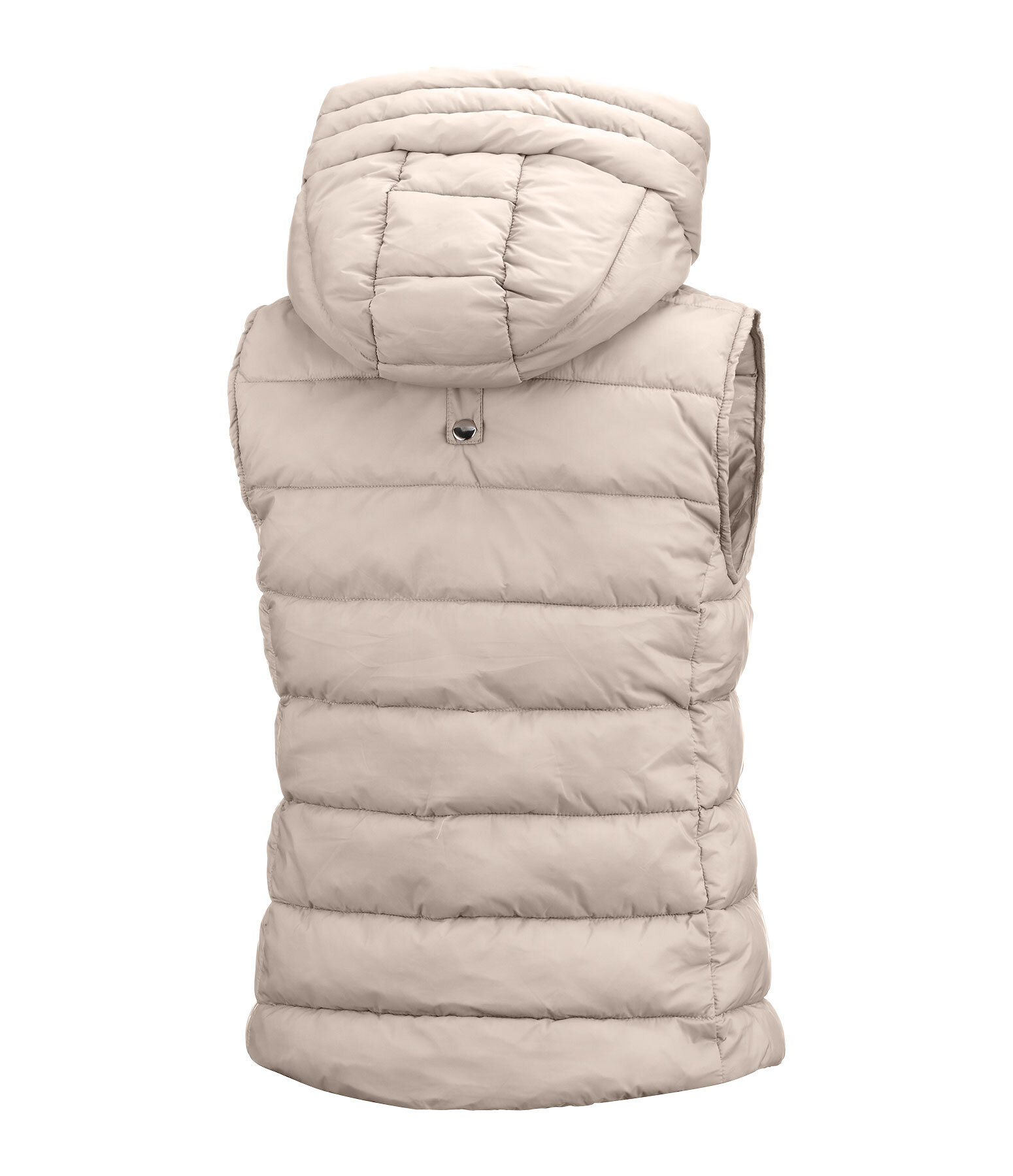 gewatteerde bodywarmer Mila met capuchon