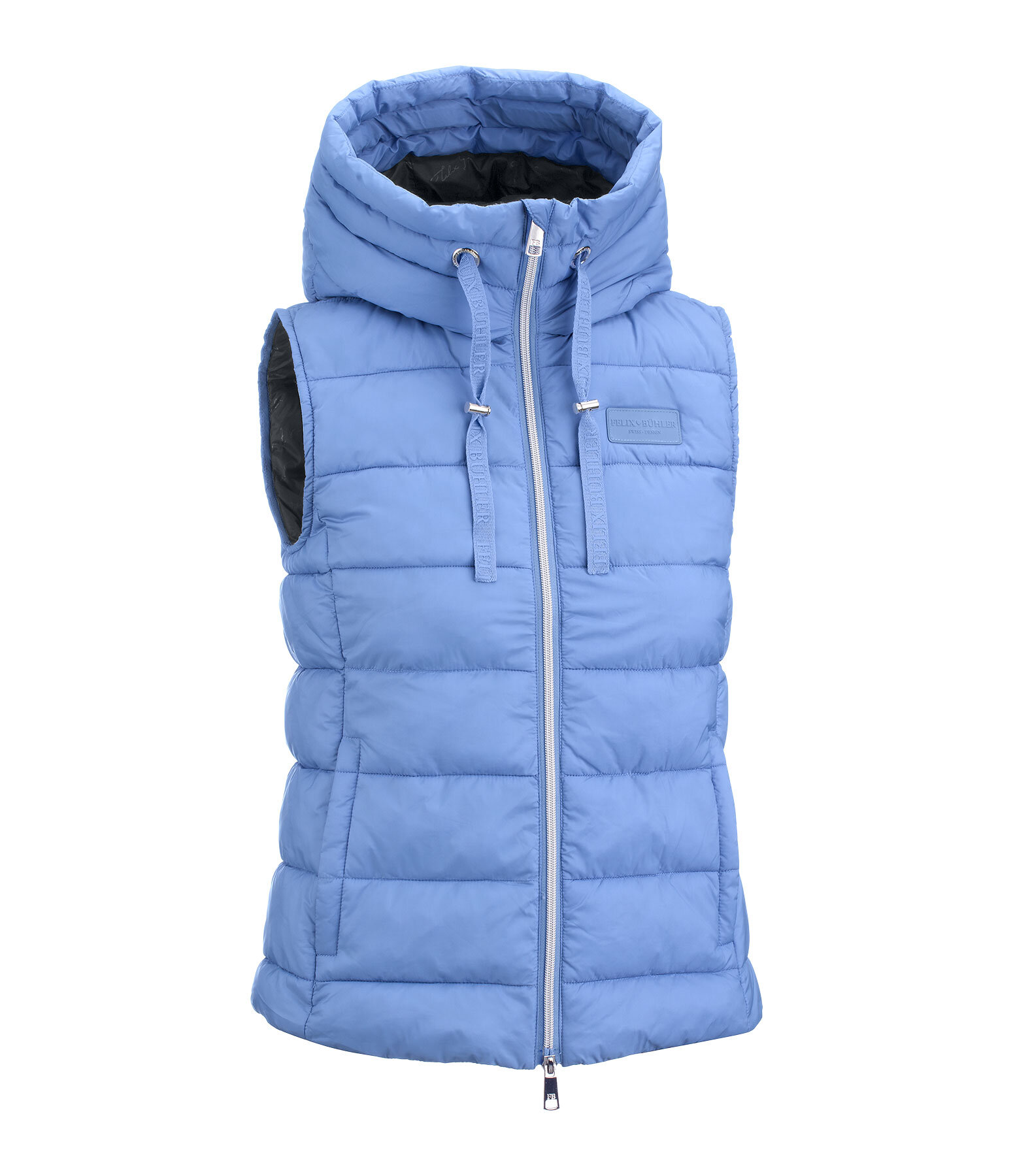 gewatteerde bodywarmer Mila met capuchon