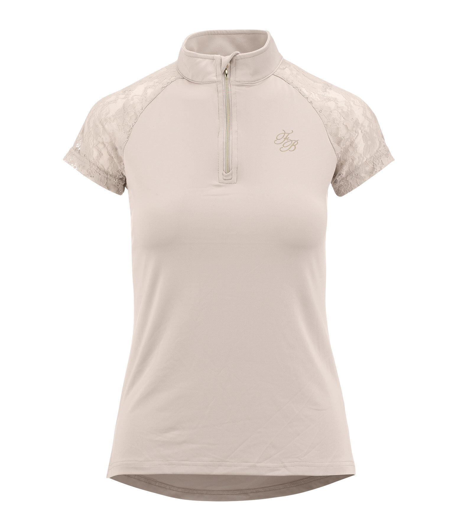 functioneel shirt Christine met rits