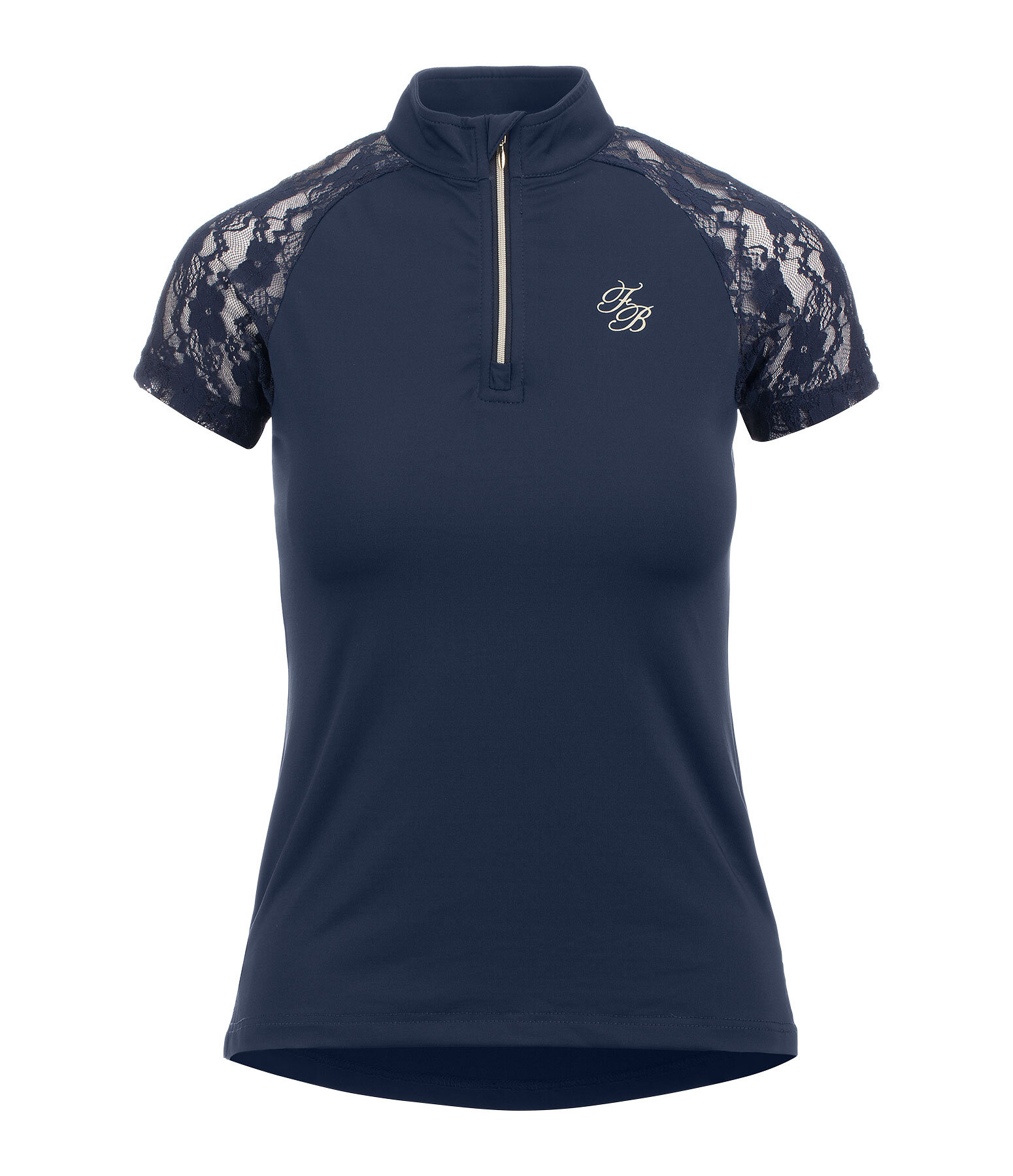 functioneel shirt Christine met rits