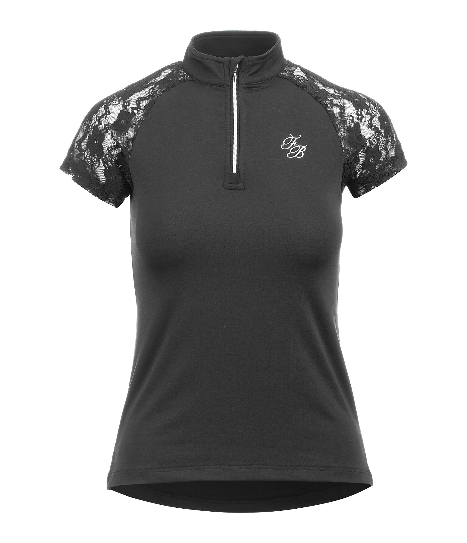 functioneel shirt Christine met rits
