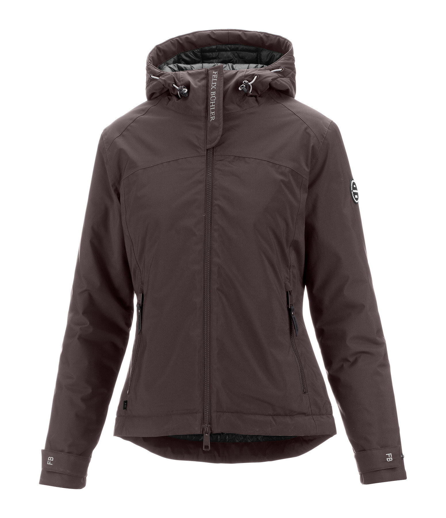 functionele rij-jas Emelie met capuchon