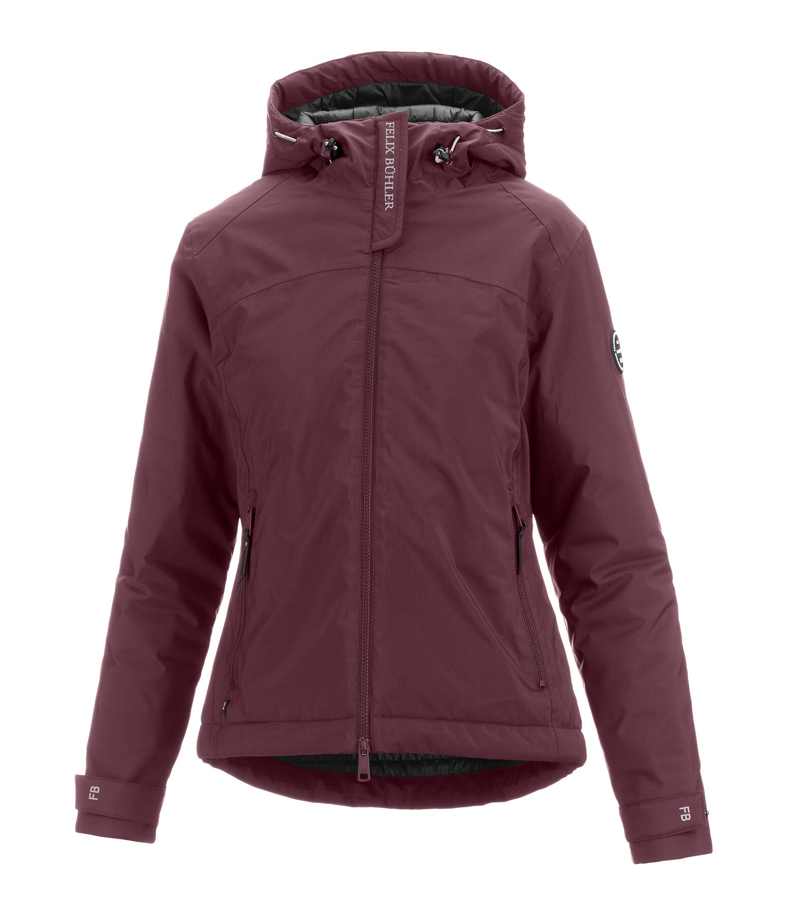 functionele rij-jas Emelie met capuchon
