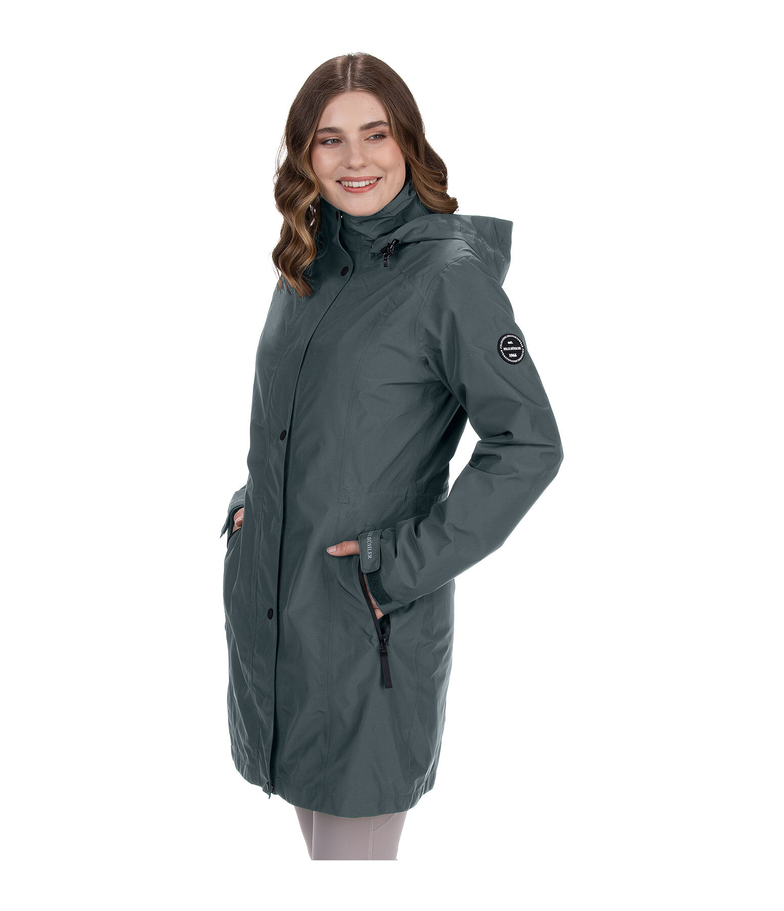 3 in 1 functionele rij-jas Phoebe met capuchon