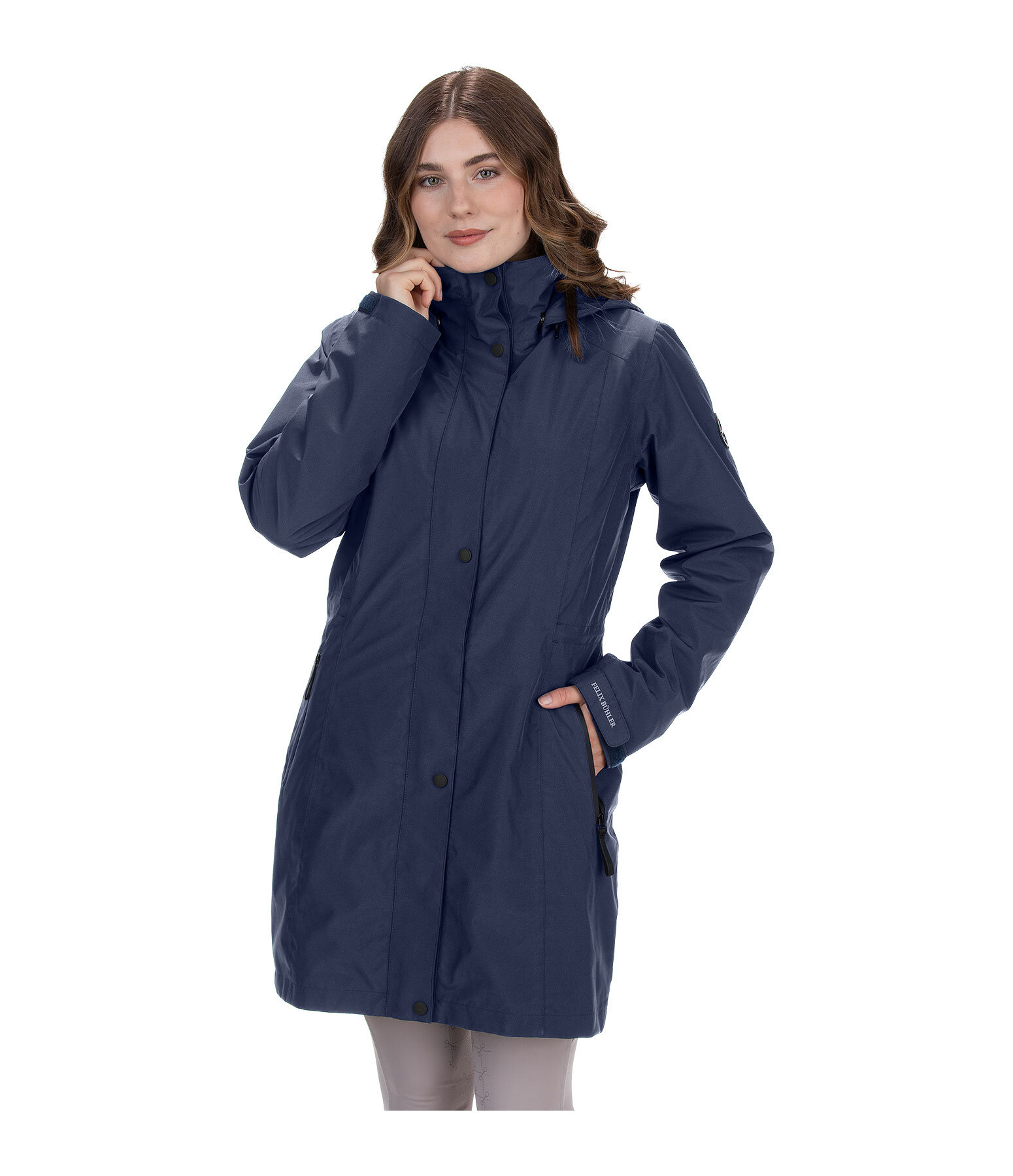 3 in 1 functionele rij-jas Phoebe met capuchon