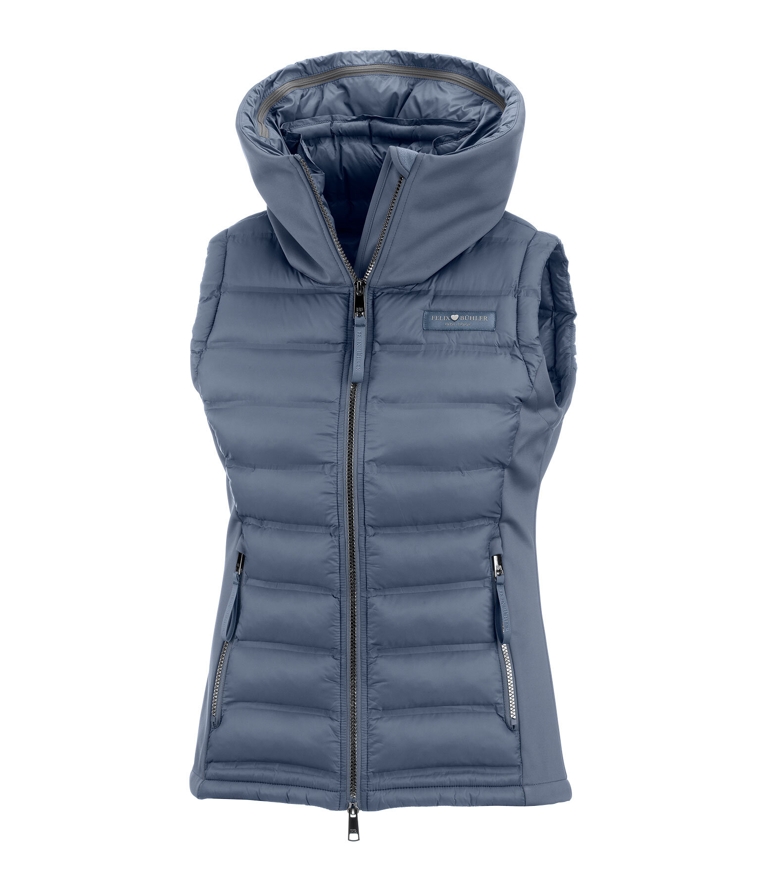 softshell combi bodywarmer Jessy met capuchon