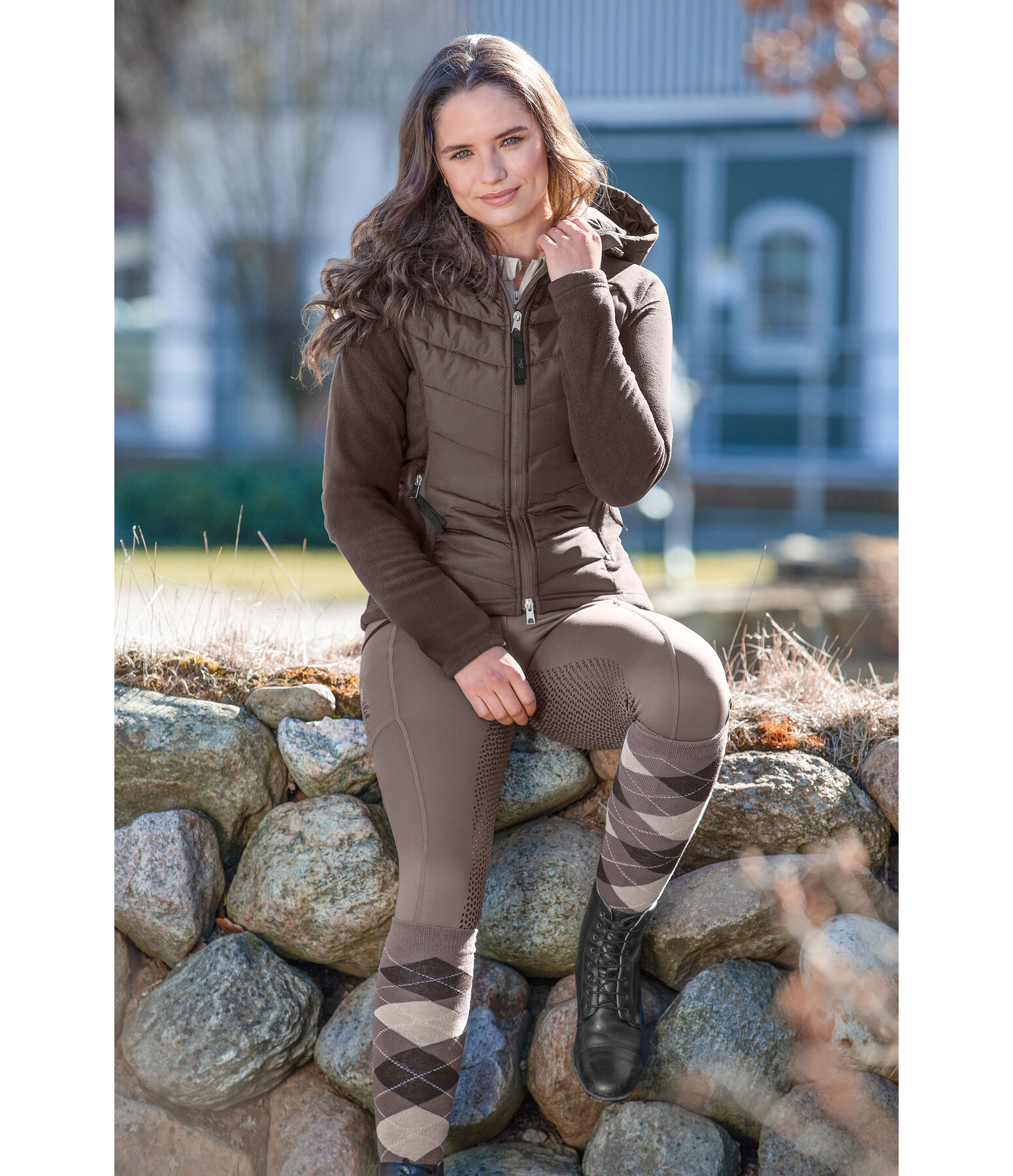 combi-jas Elisa met capuchon