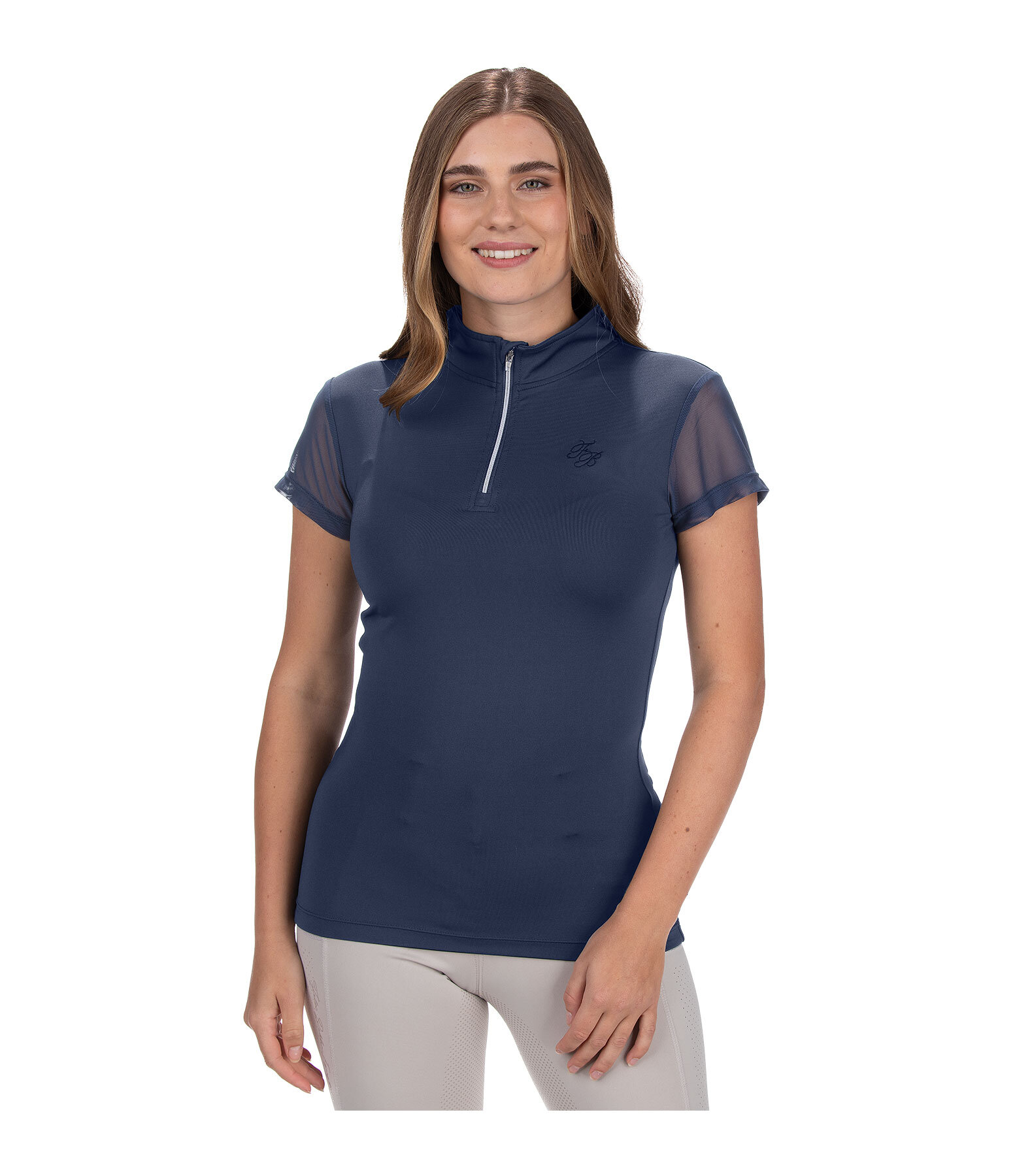 mesh-shirt met korte mouwen Breezy