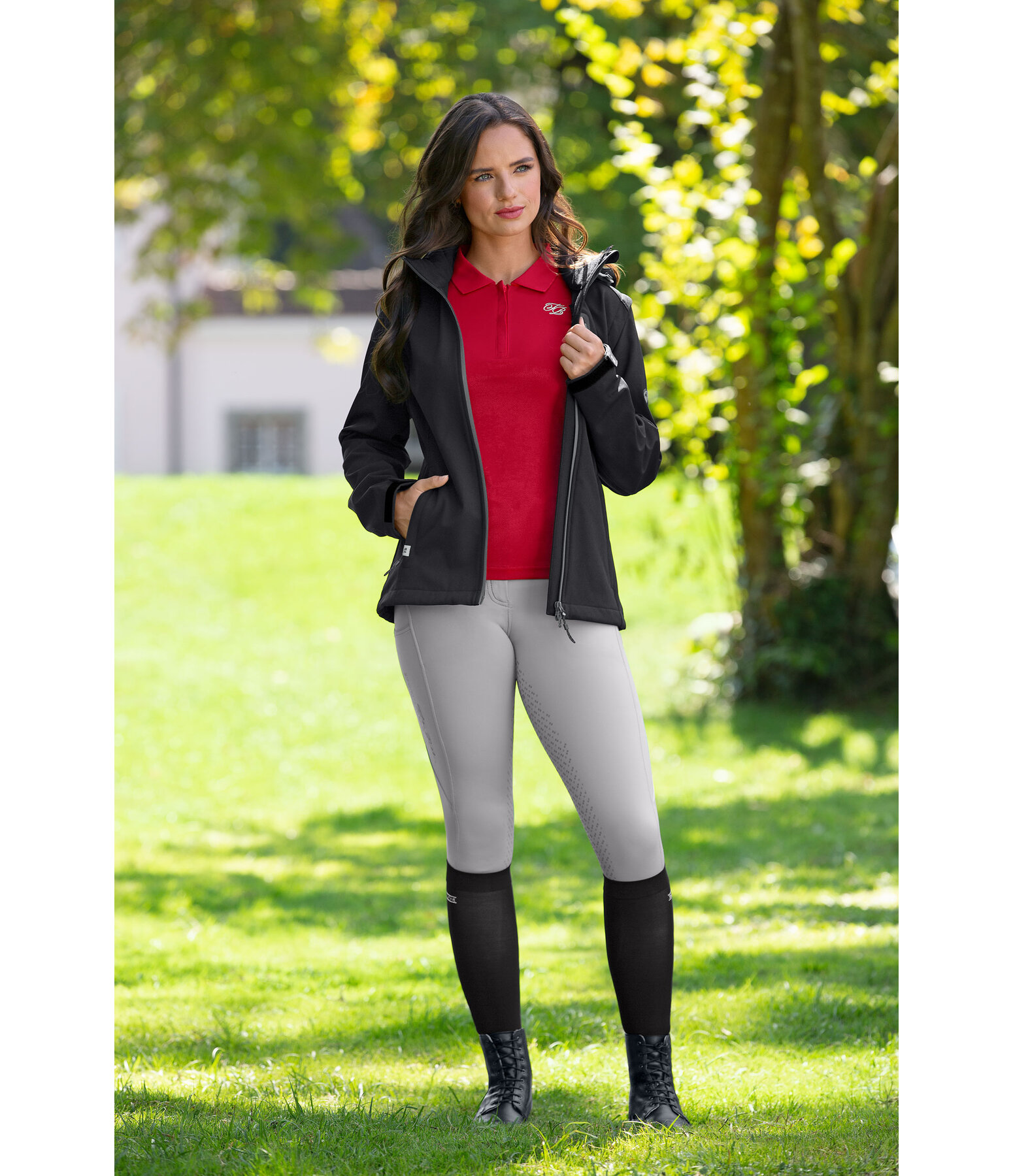 2 in 1 softshelljas Marie Life Cycle met capuchon