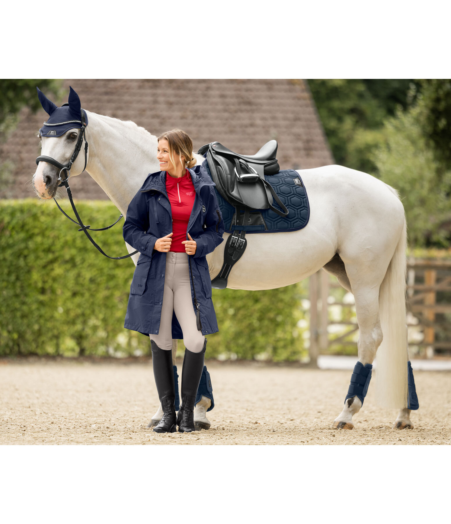 functionele rij-jas Emily II met capuchon