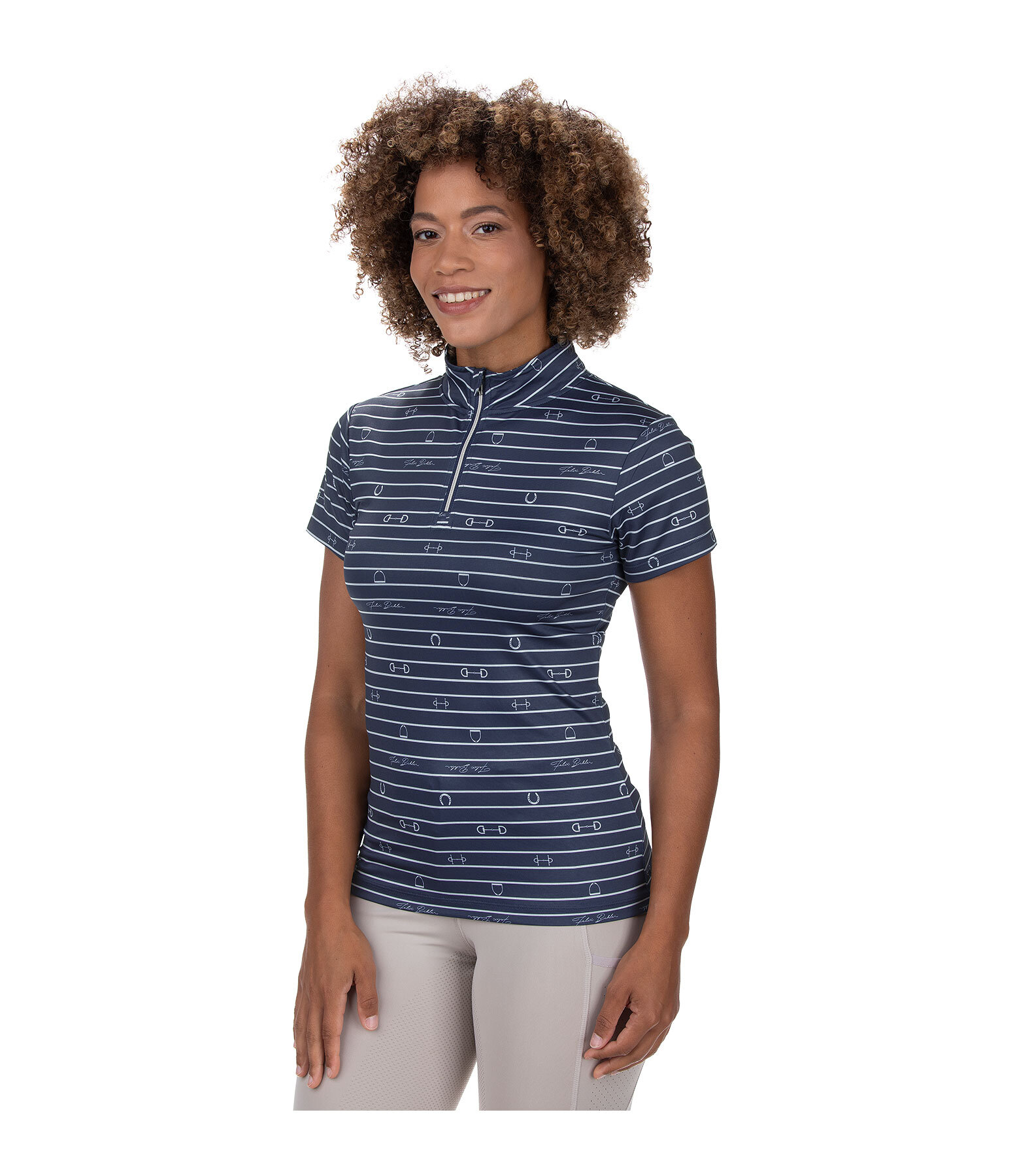 zip-functioneel shirt Mari