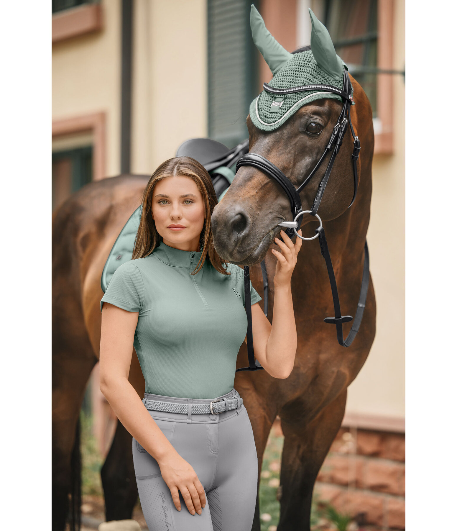 zip-functioneel shirt Jonna