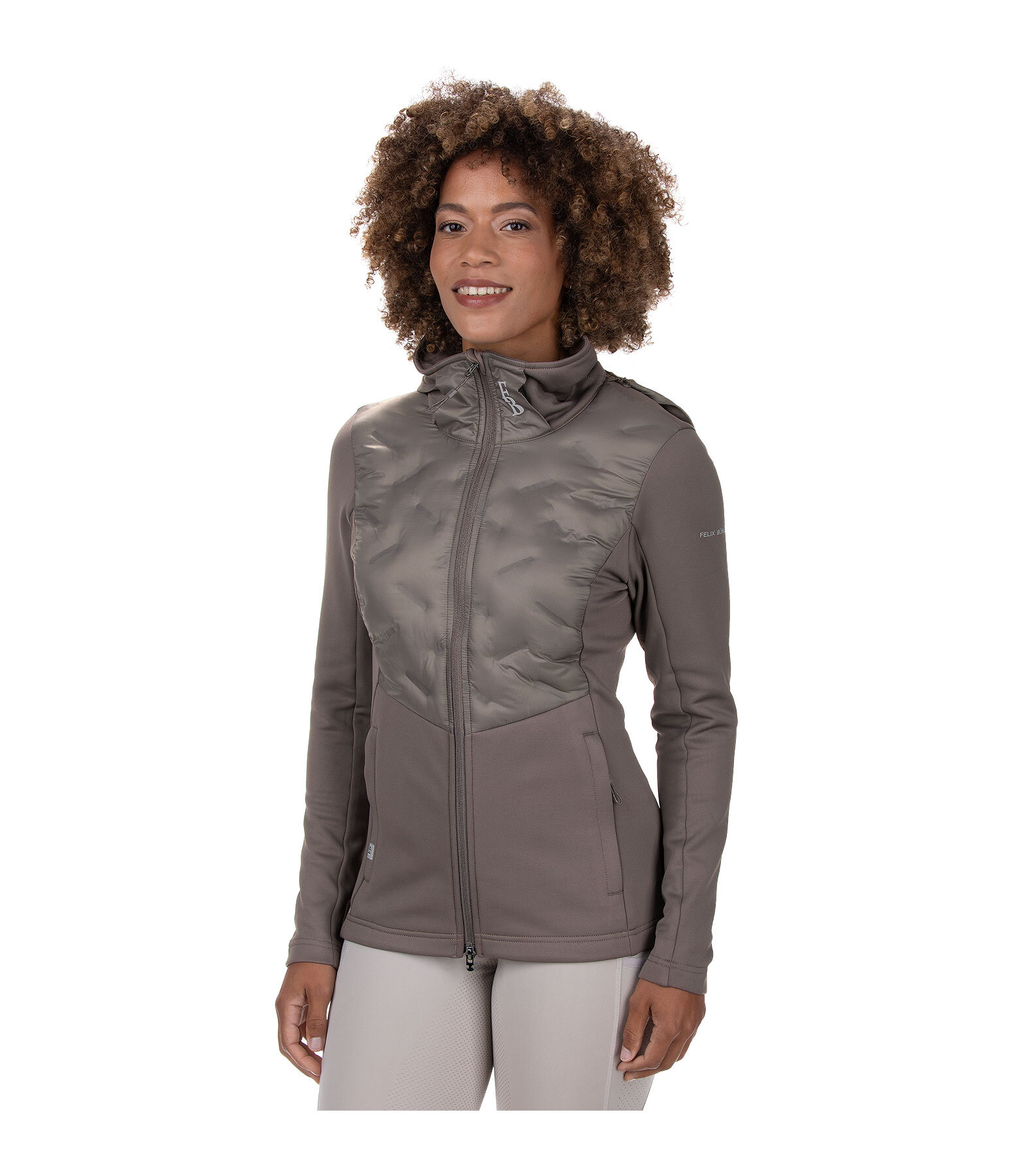 combi-jas met capuchon Lina