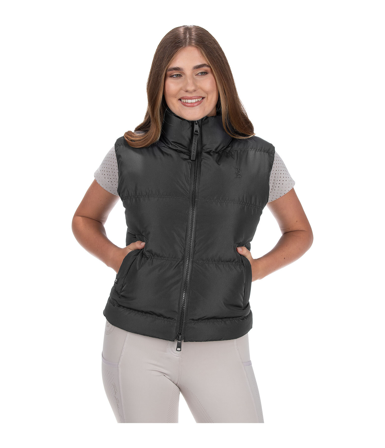 cropped gewatteerde bodywarmer Miah
