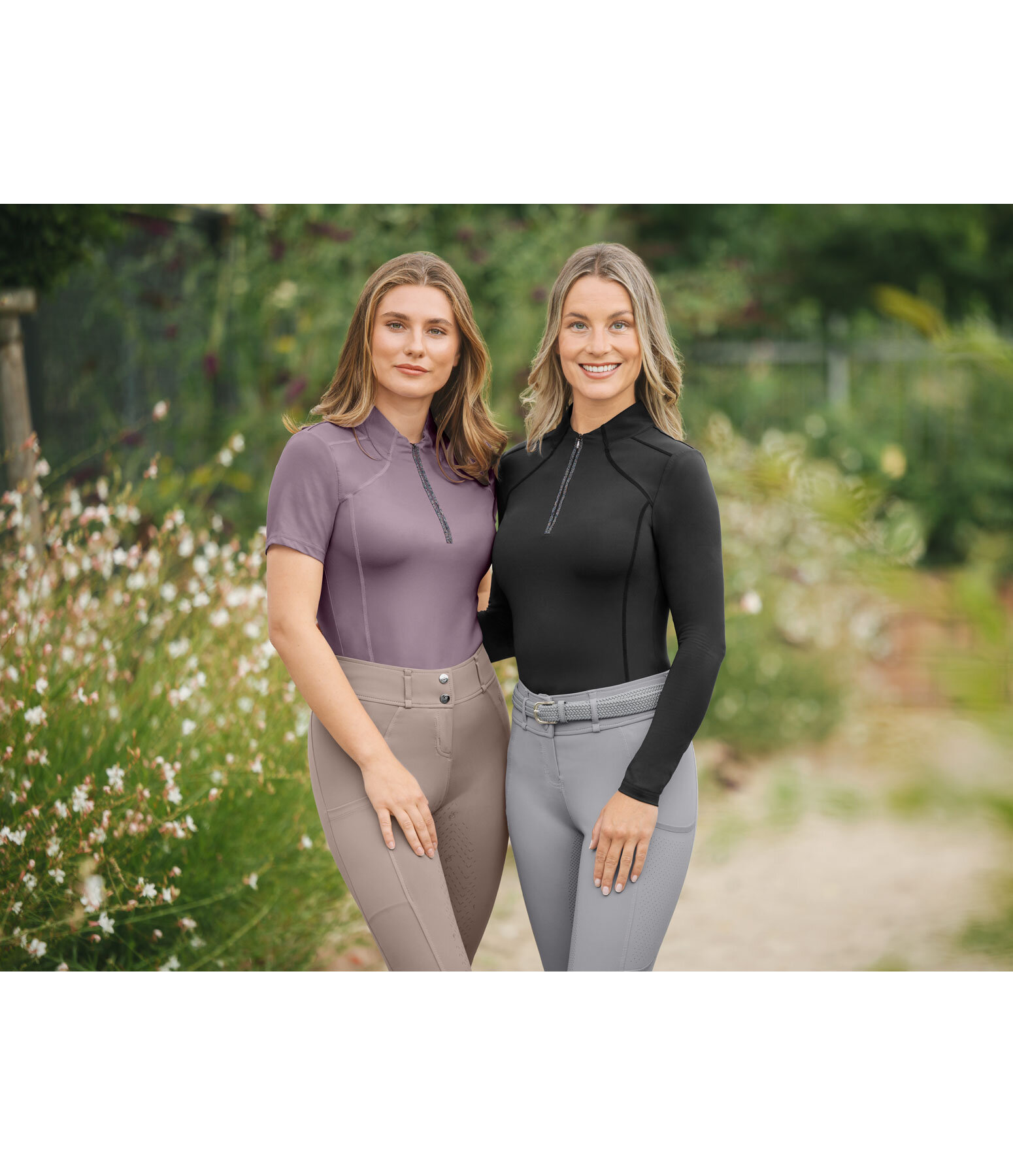 functionele zipshirt Eliana