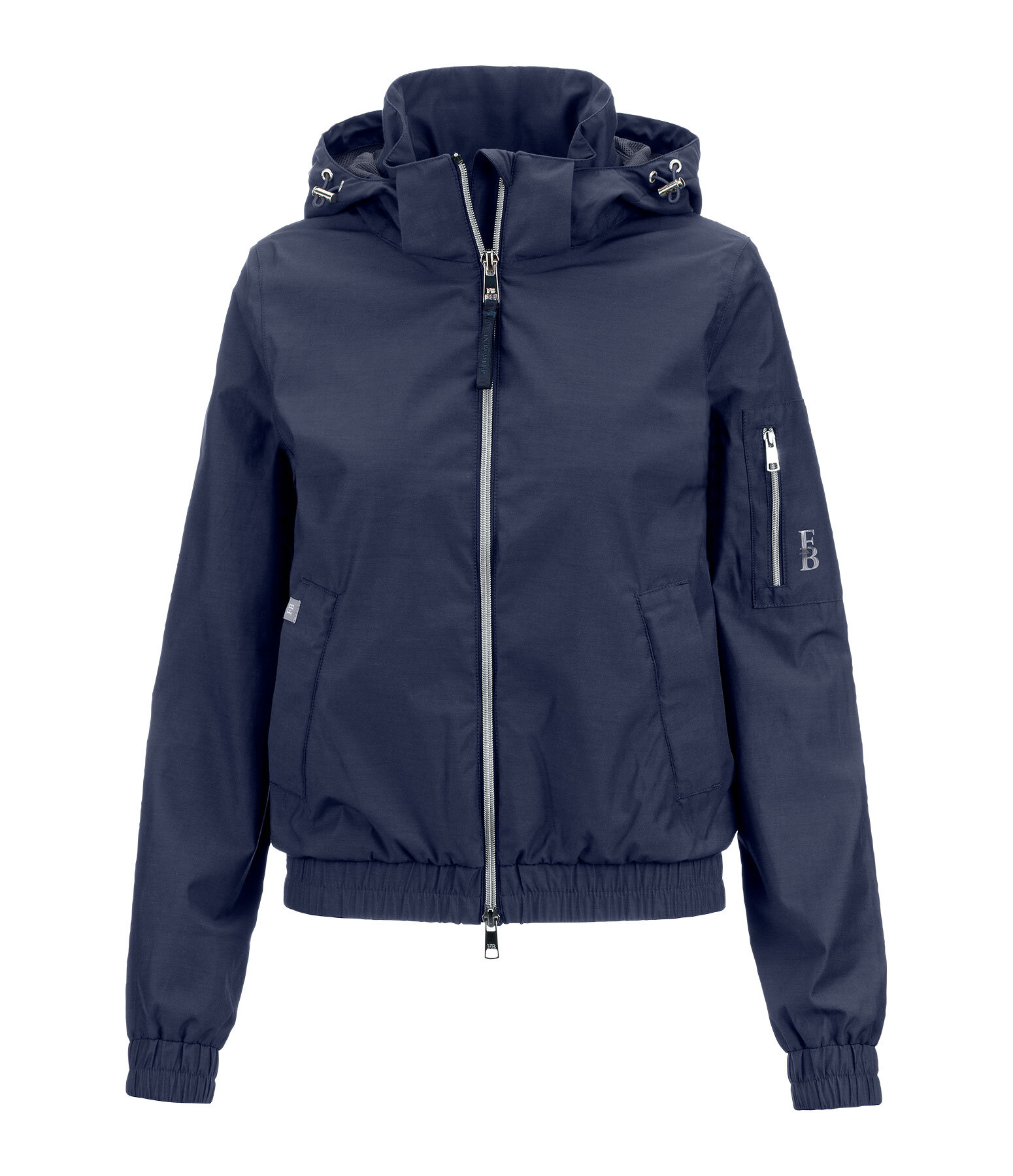 functionele blouson Nila met capuchon