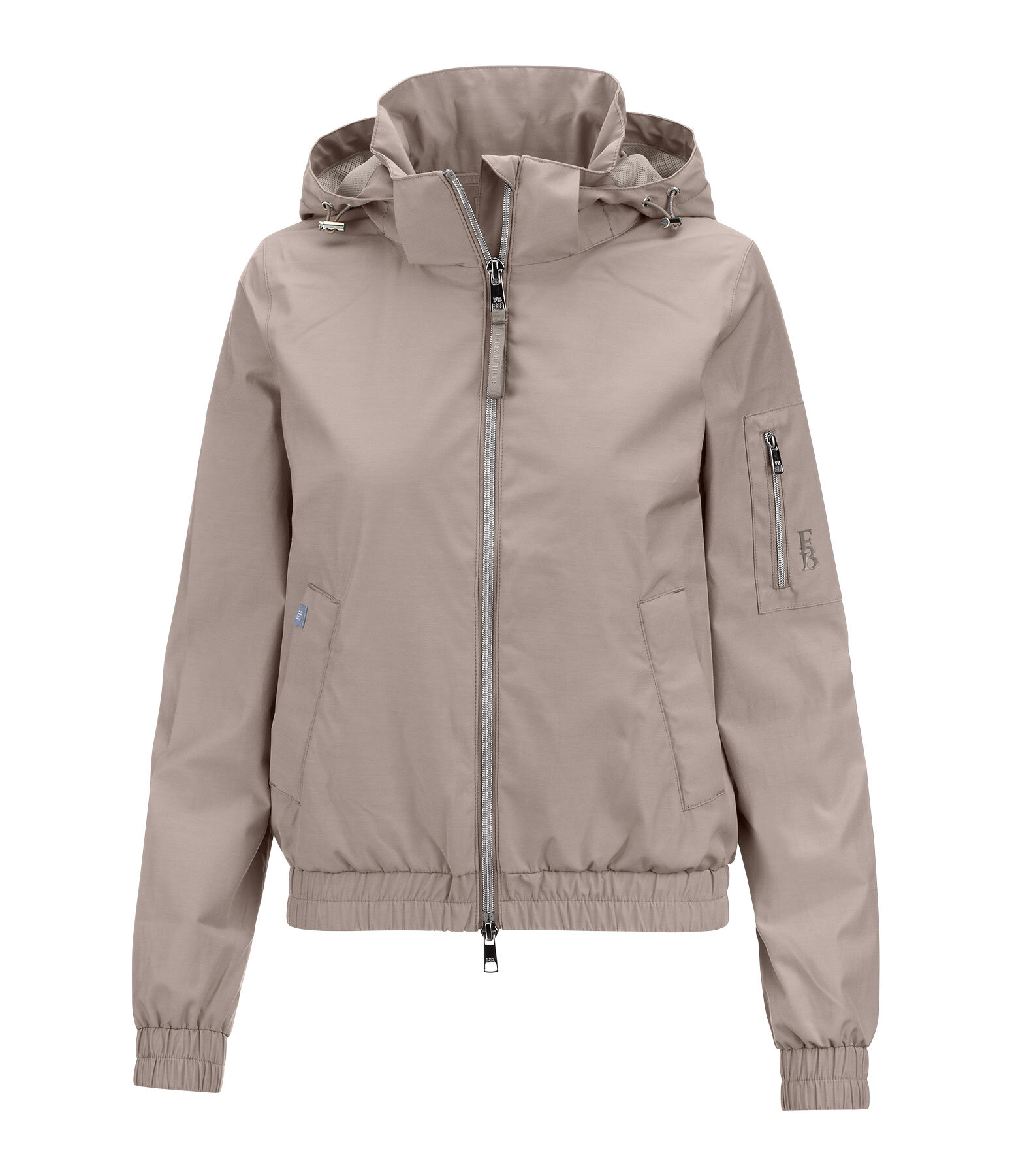 functionele blouson Nila met capuchon