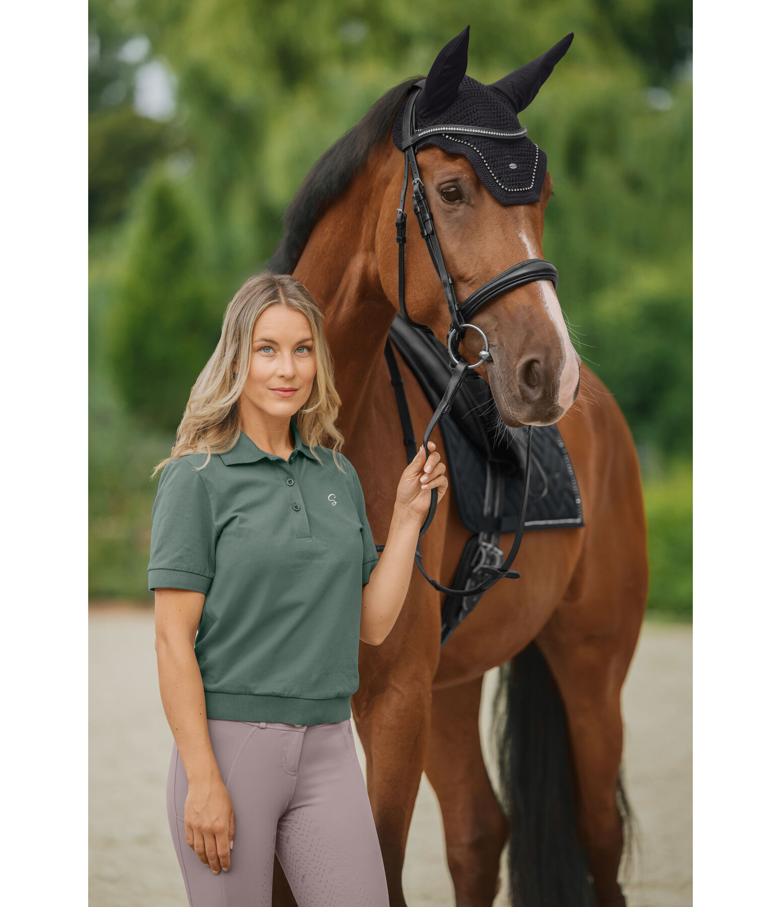 functionele poloshirt Lilja