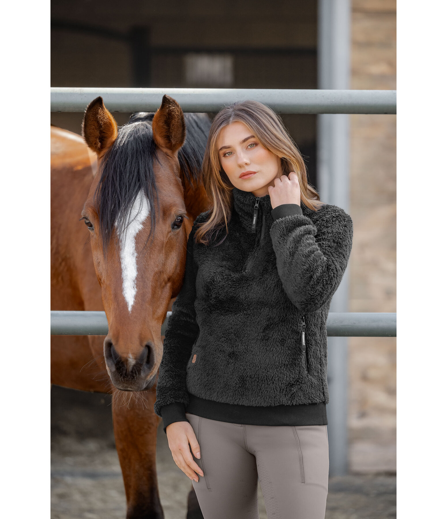 teddyfleece pullover Nella