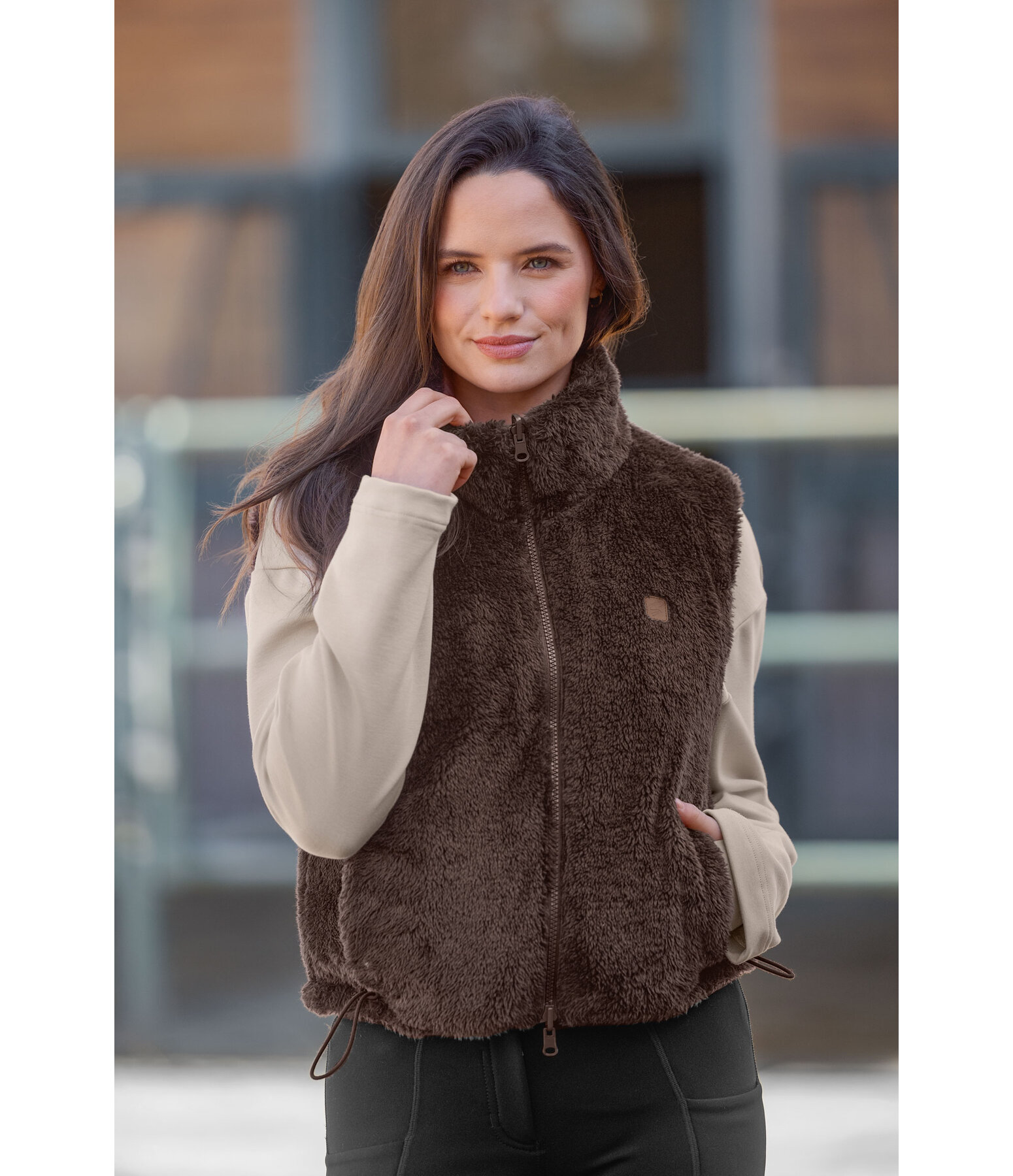 omkeerbare bodywarmer Kathrin