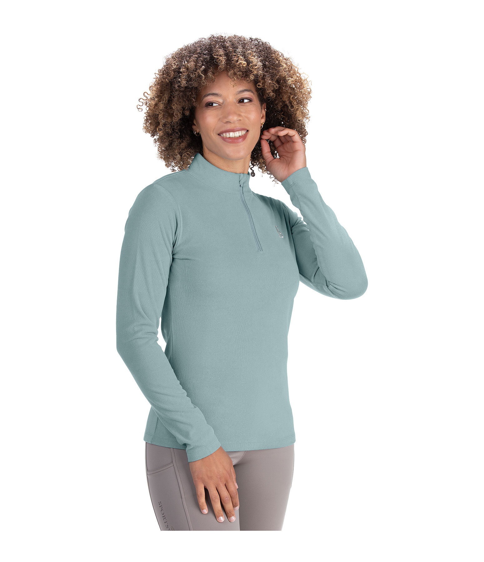 functionele fleece shirt Leni